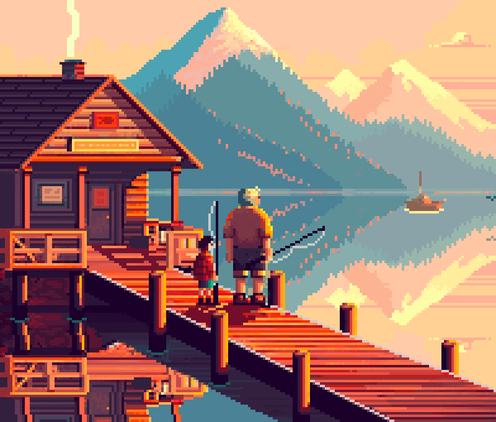 Fishing with Pop