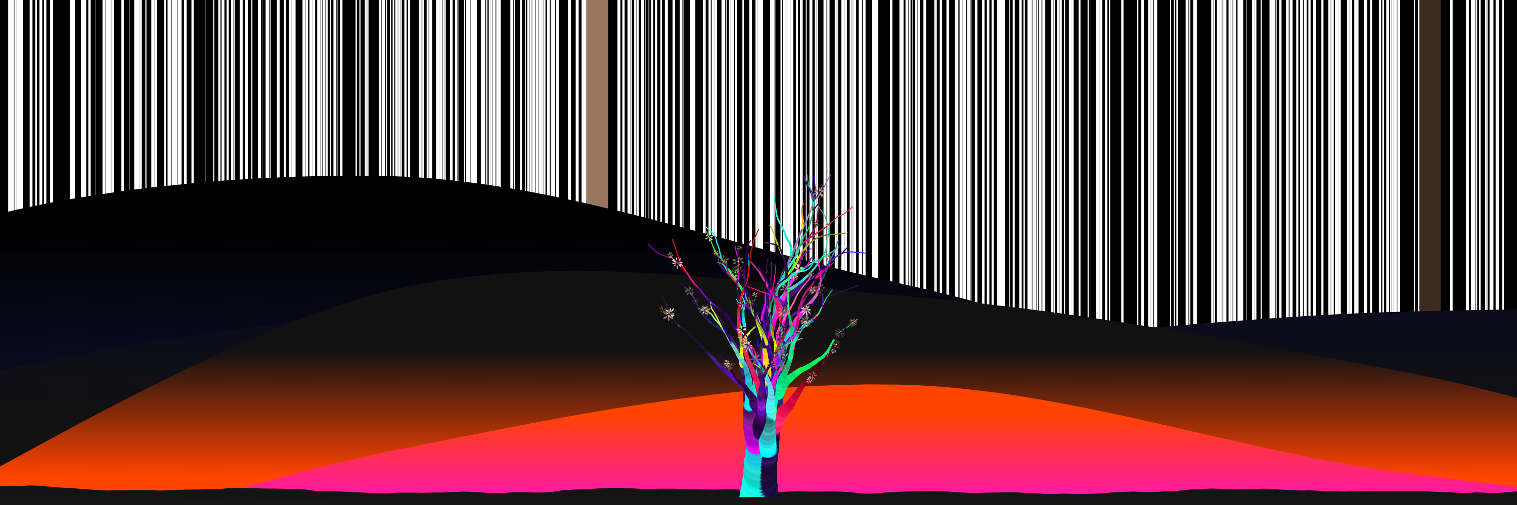 Coded Flowering Banner #058