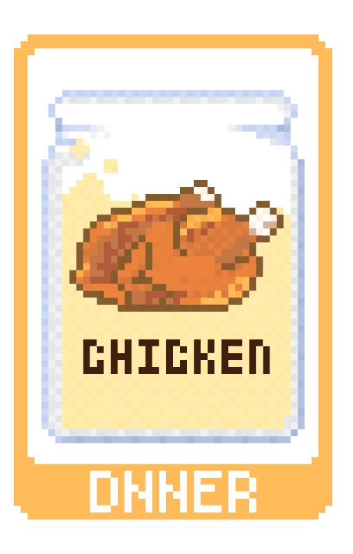 Dnner #4544 (chicken)