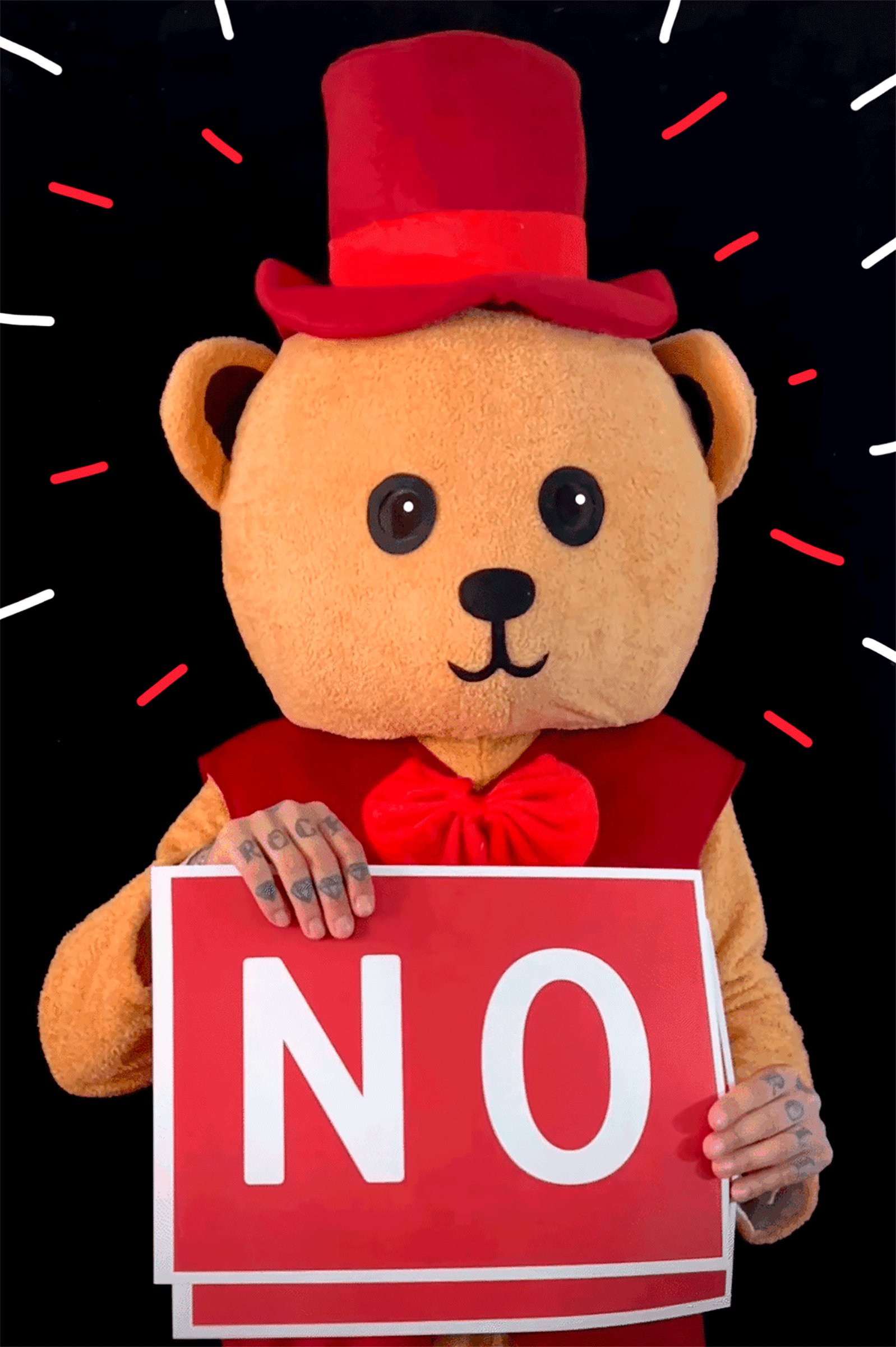 NO to you