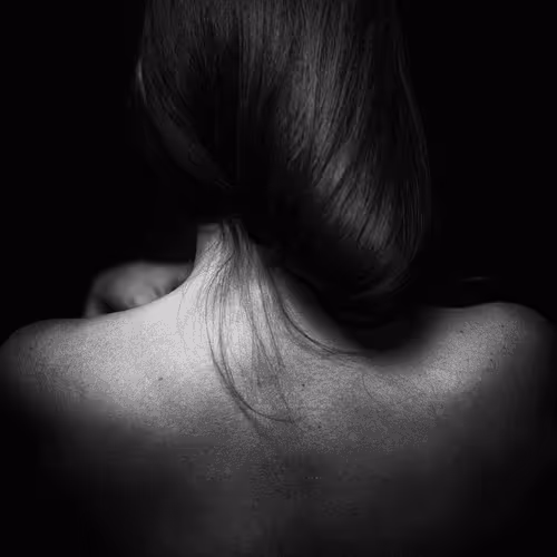 Let your breath touch my neck