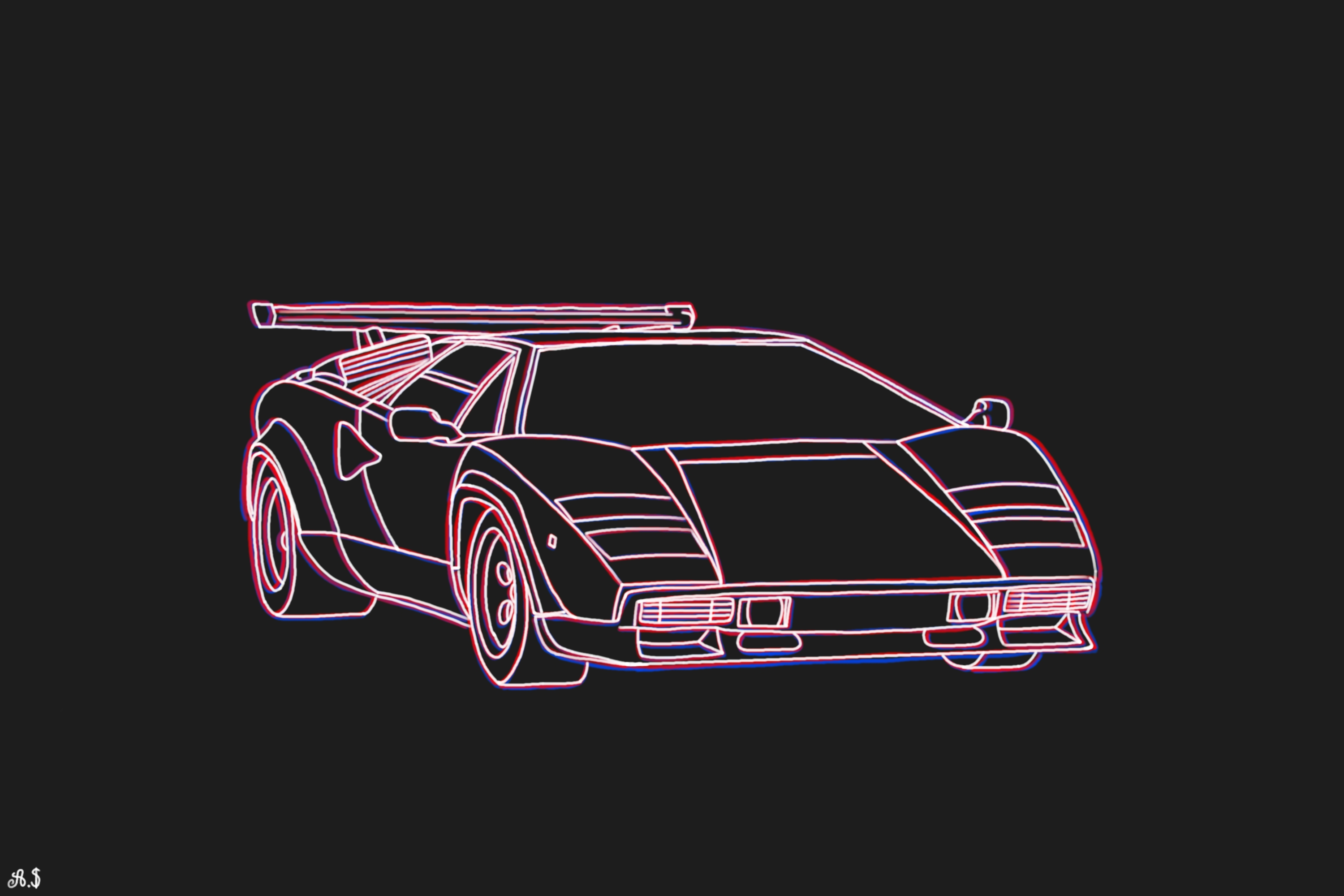 #06 Lamborghini Countach