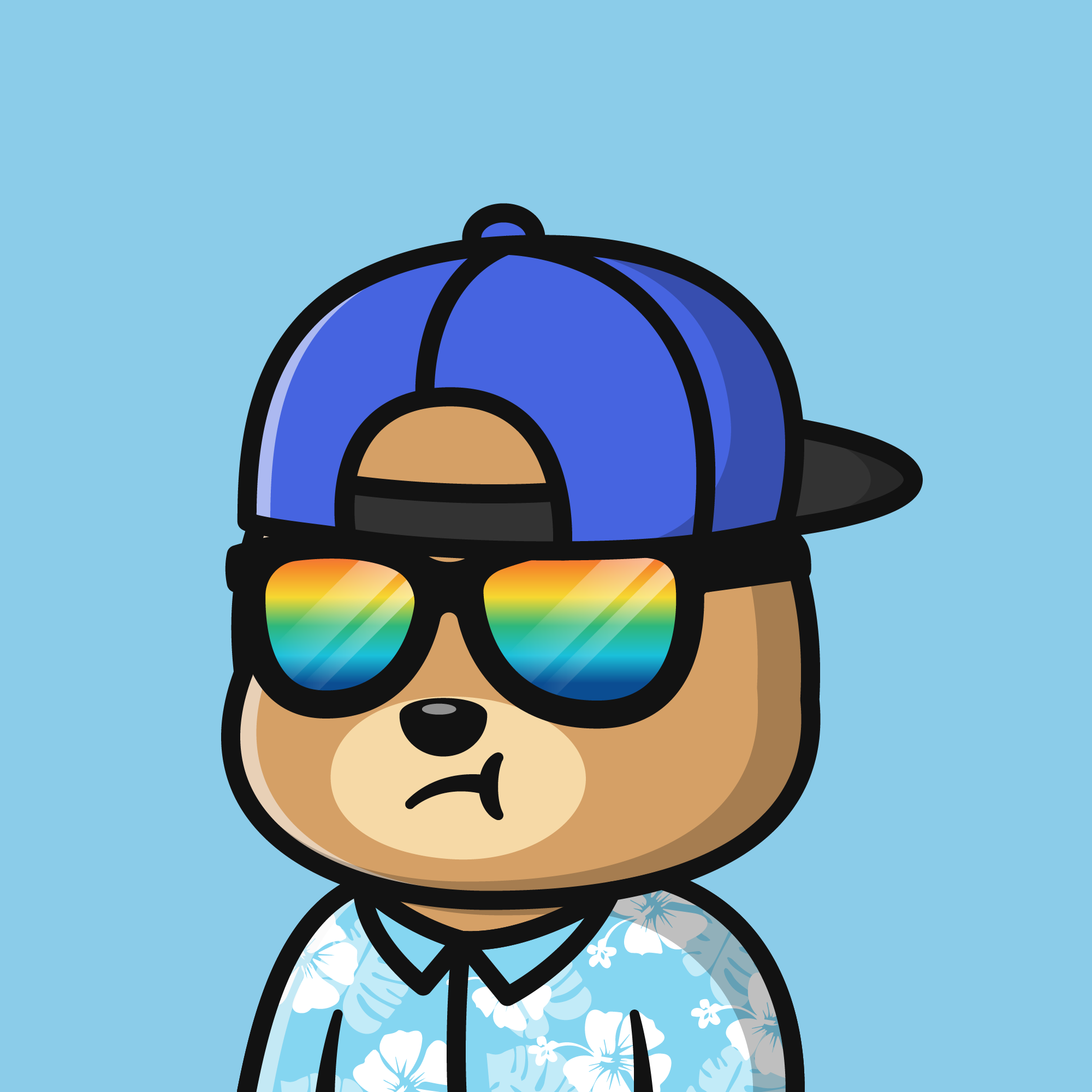 Summer Bear #7851