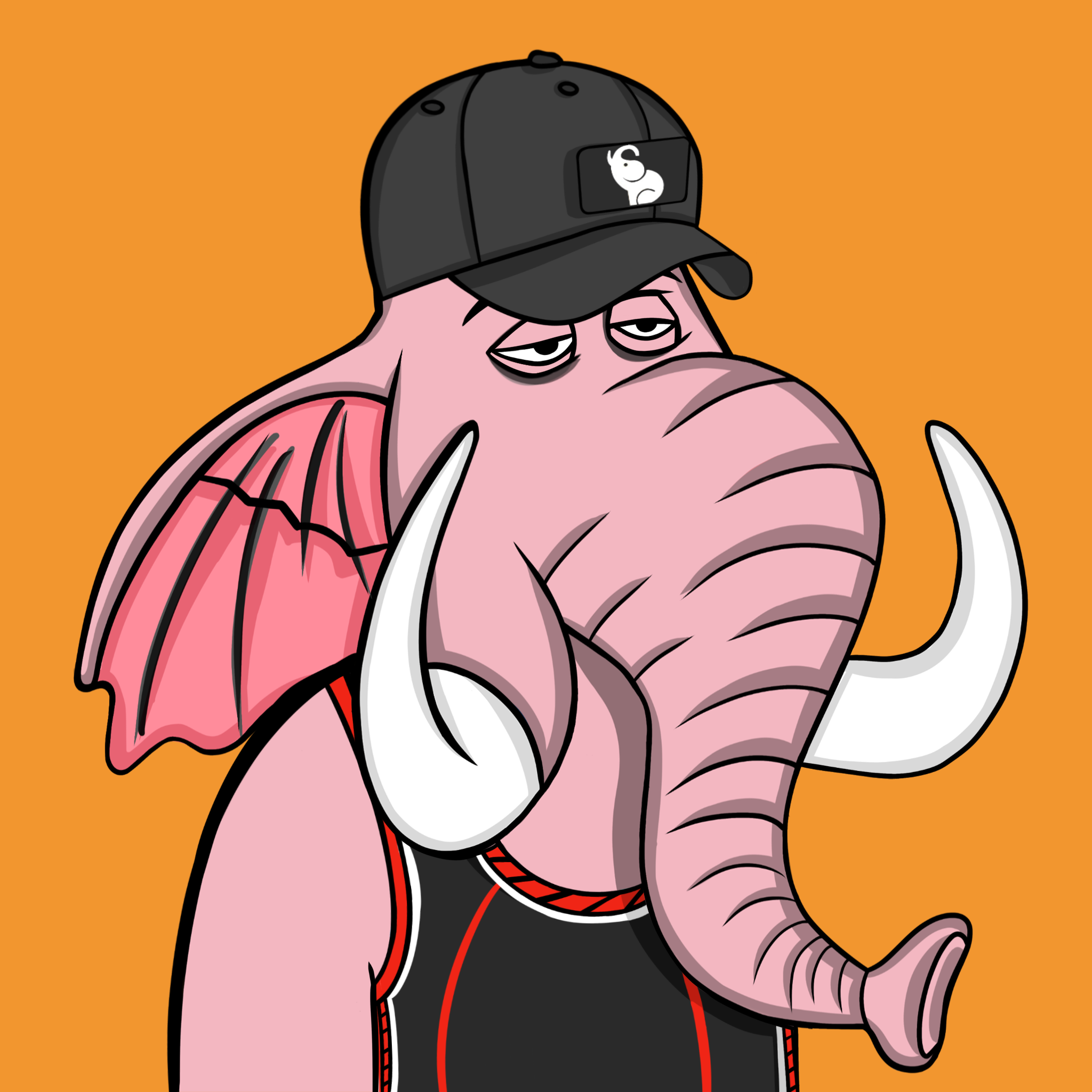 Untamed Elephant #7206