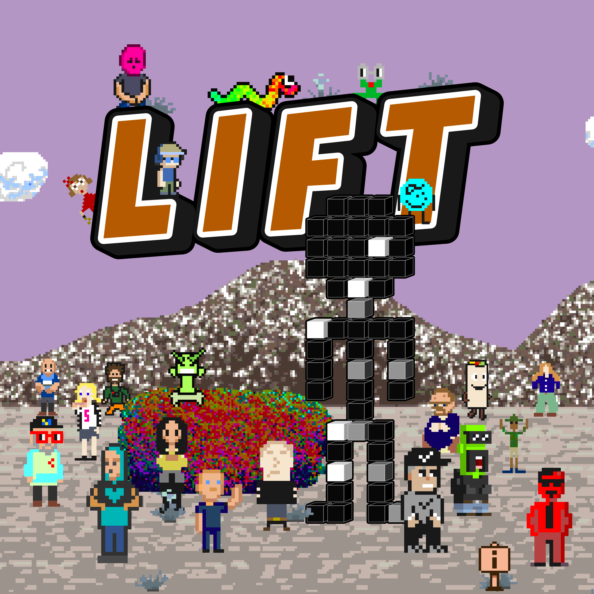 LIFT (a self portrait) #698