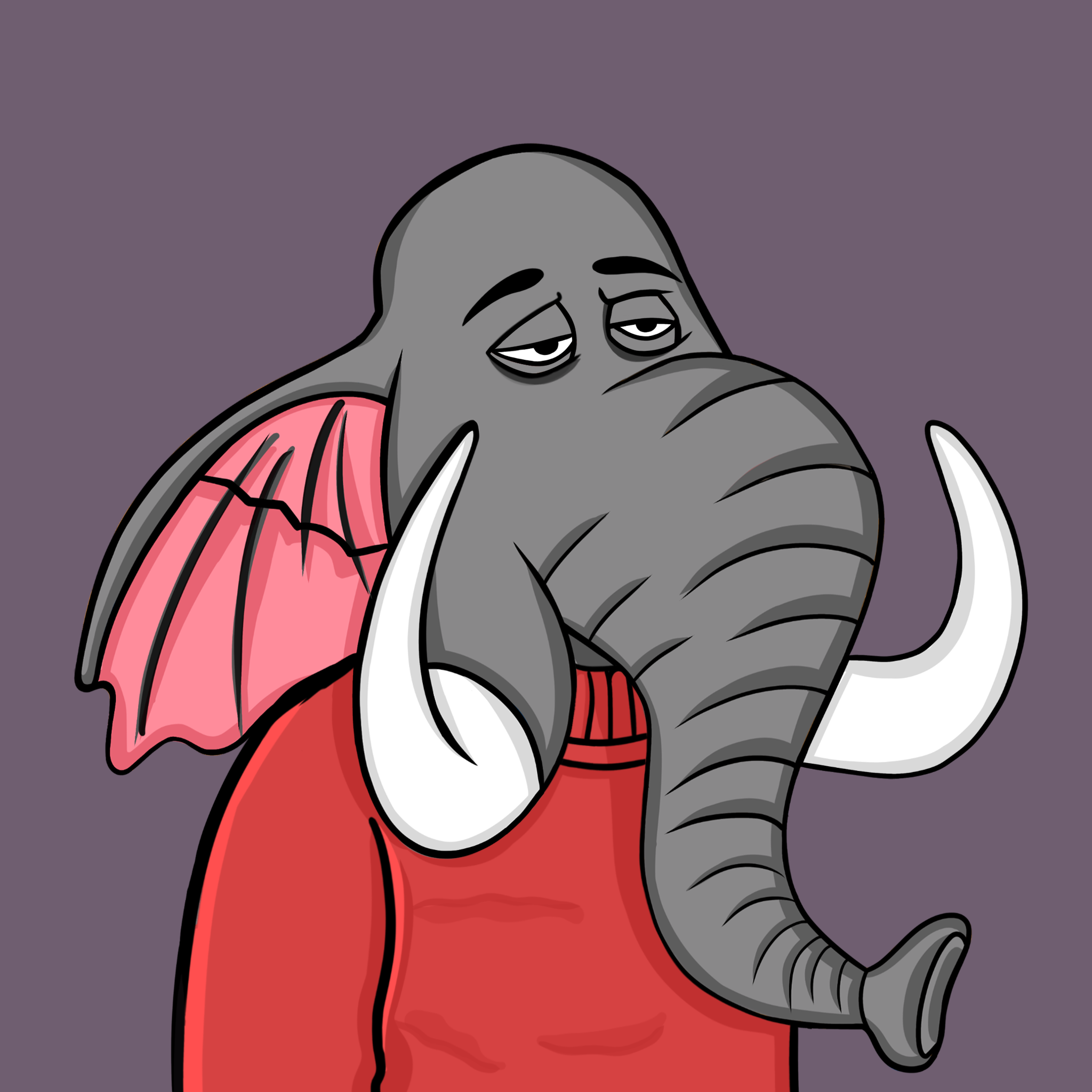 Untamed Elephant #6141