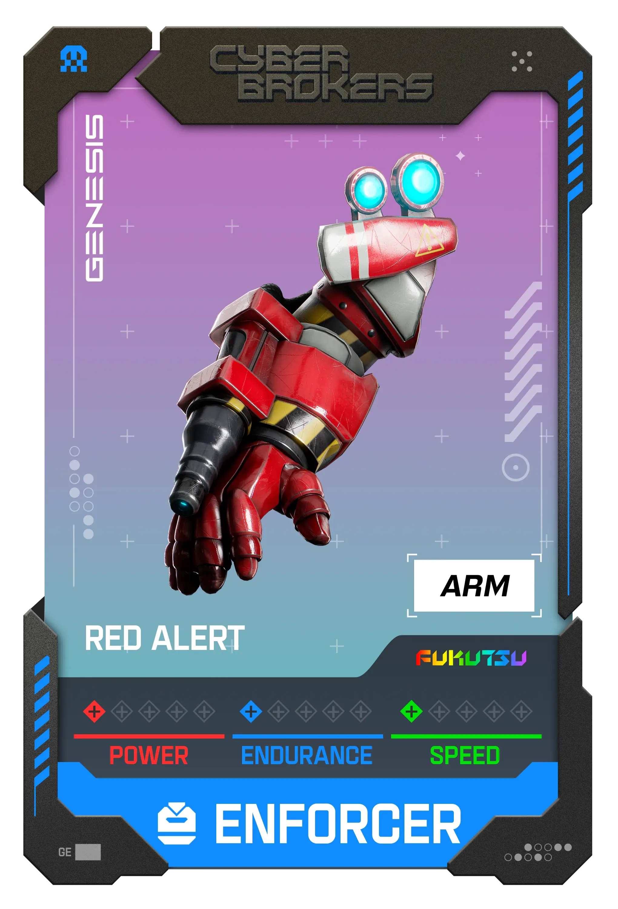 Red Alert Enforcer Arm 