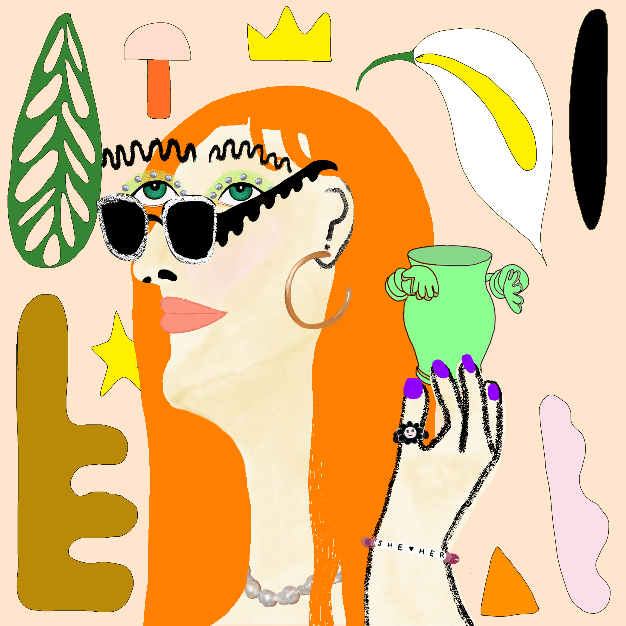 Women with Vases #77