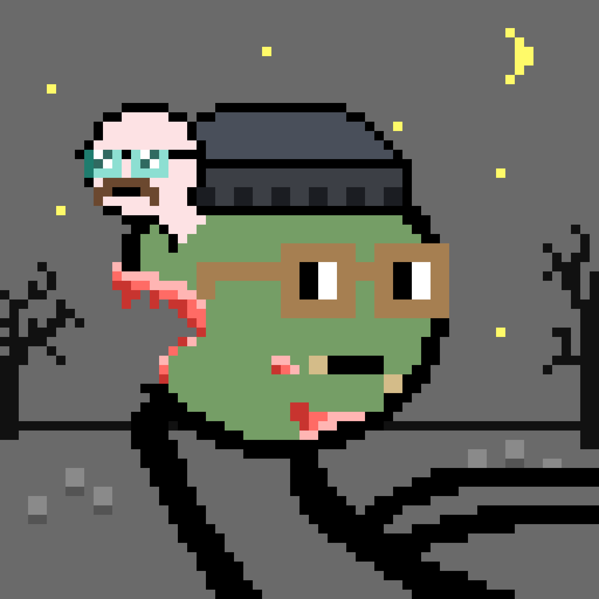 alien punk mfer #917