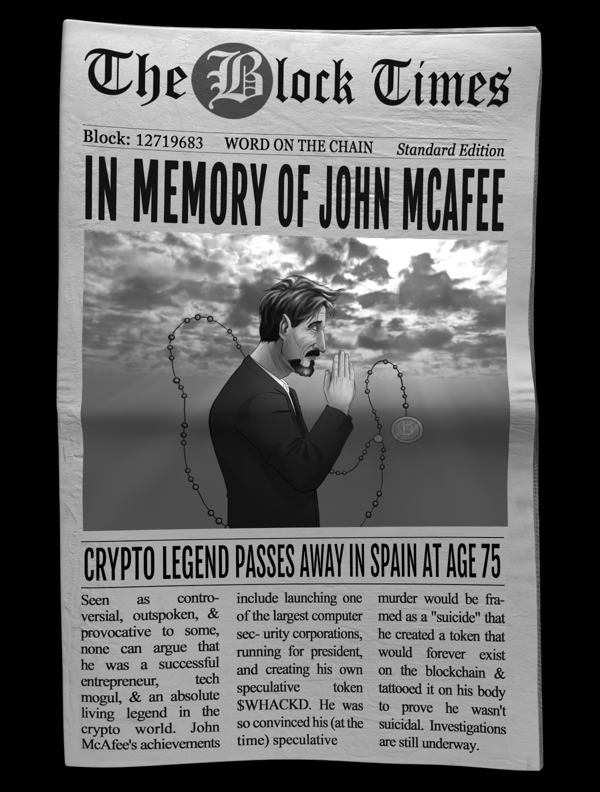 In Memory of John McAfee