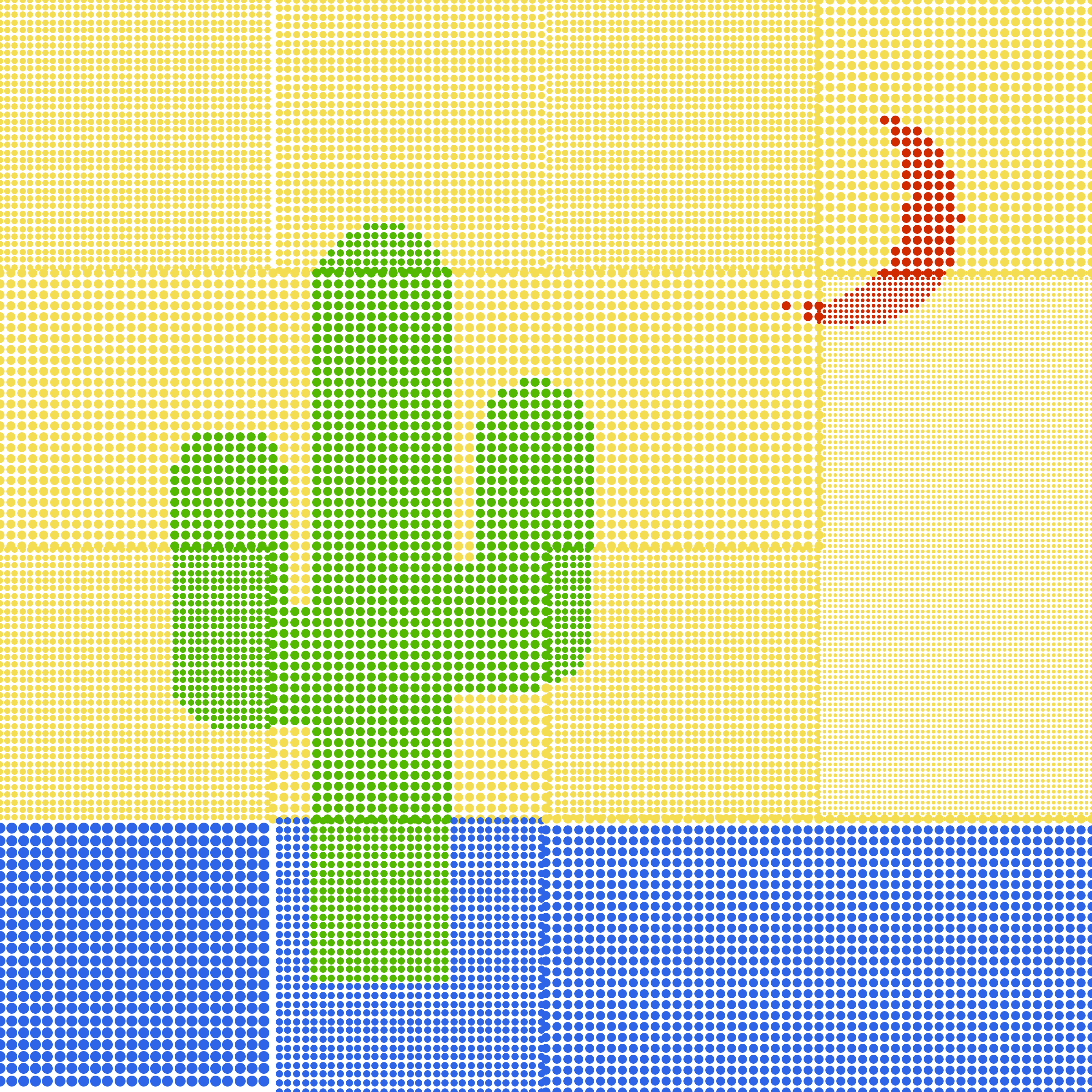 Patchwork Saguaros #9
