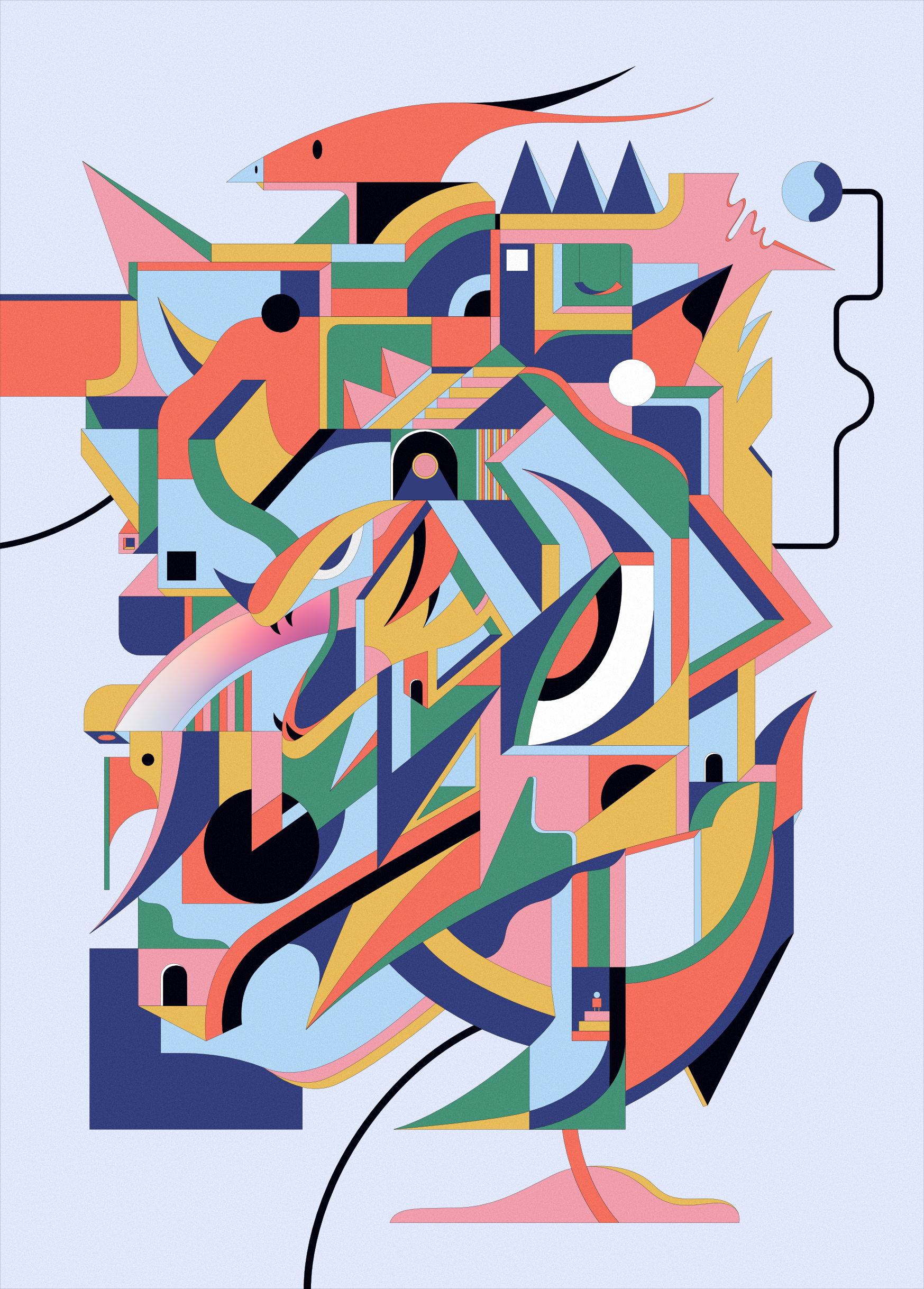 The Threatening Bird #32/55