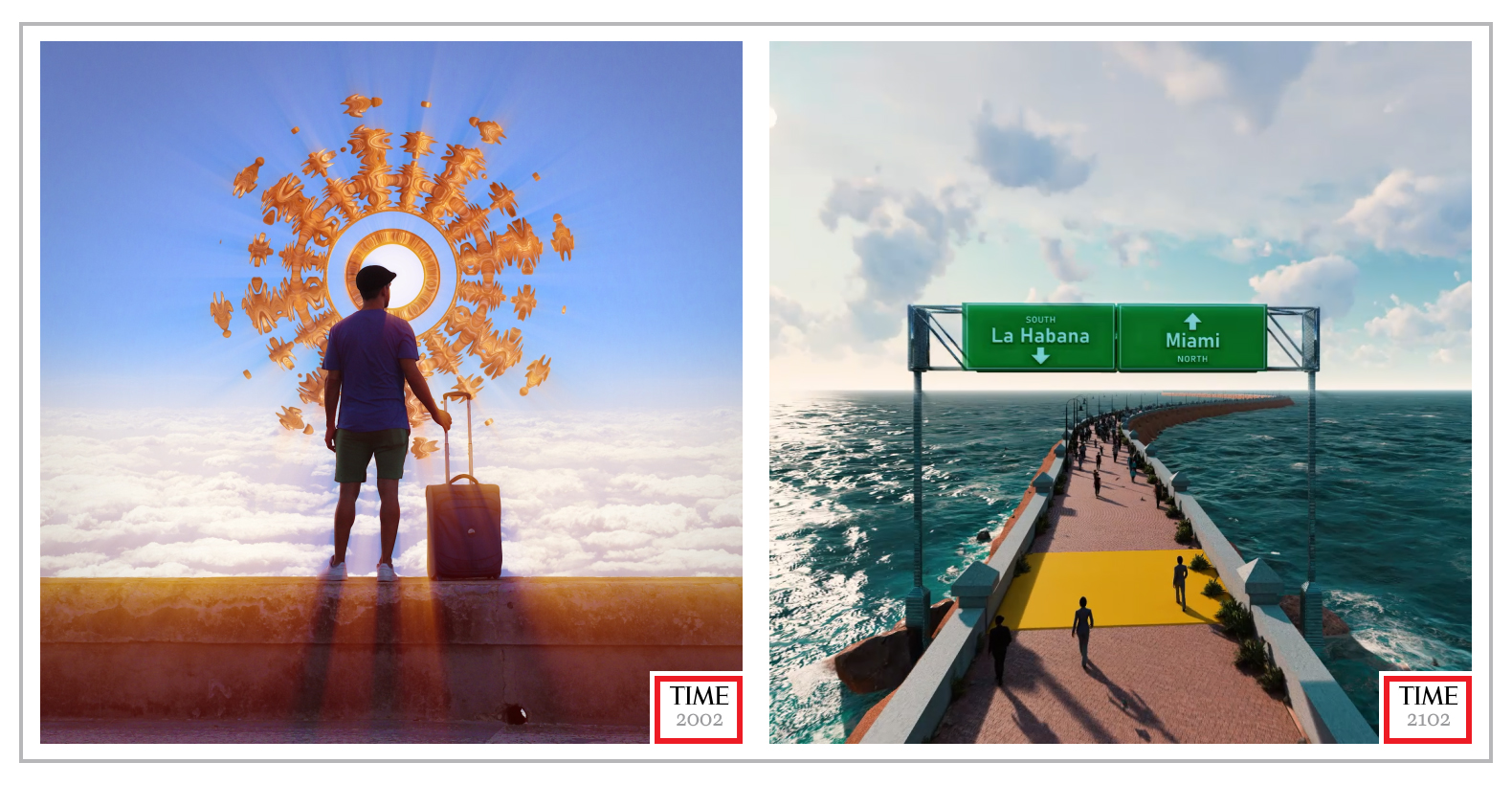 The sparrows island, 2002 by Gabriel Bianchini & Illusion Avenue, 2102 by Raul Munoz