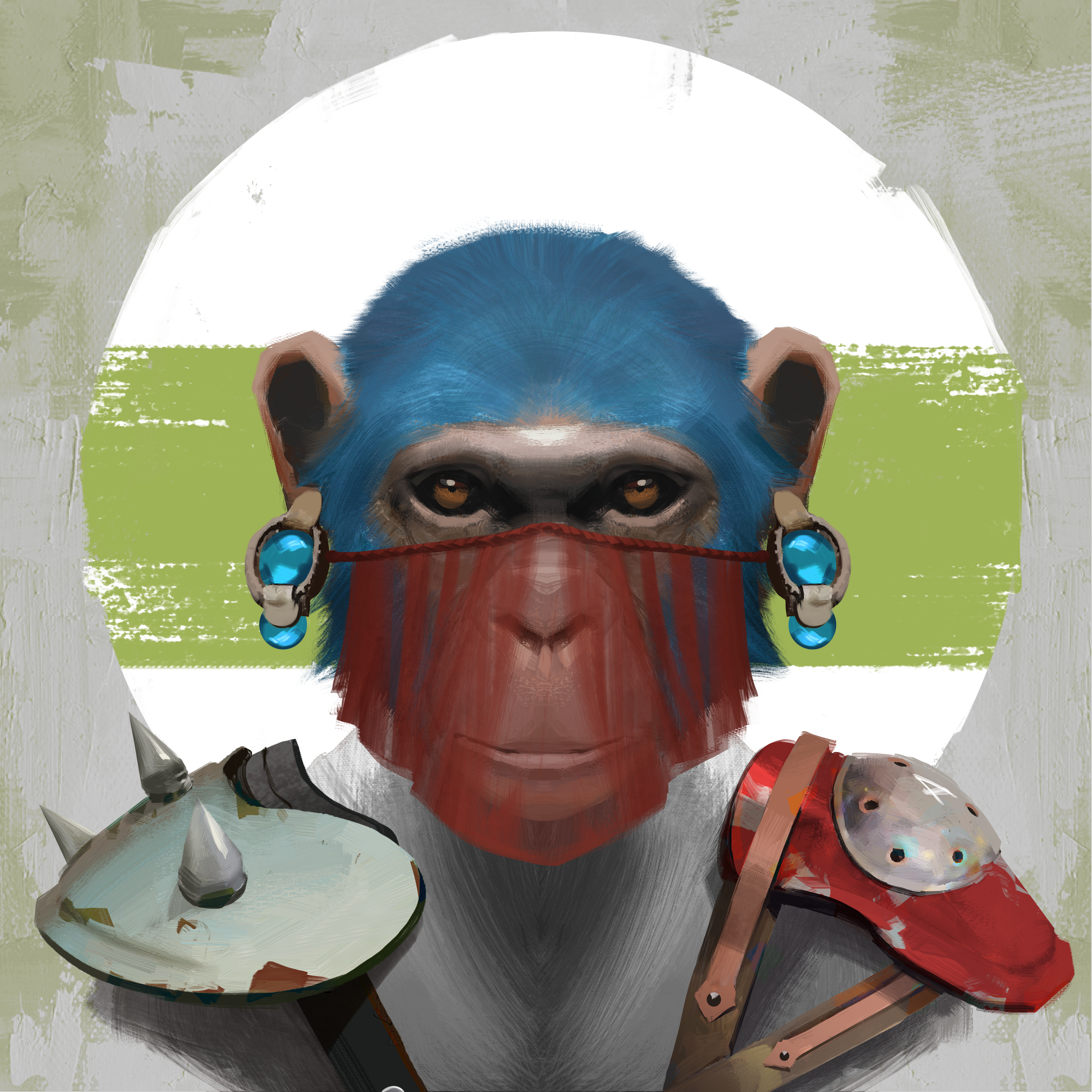 Angry Ape Army Valkyrie #4352
