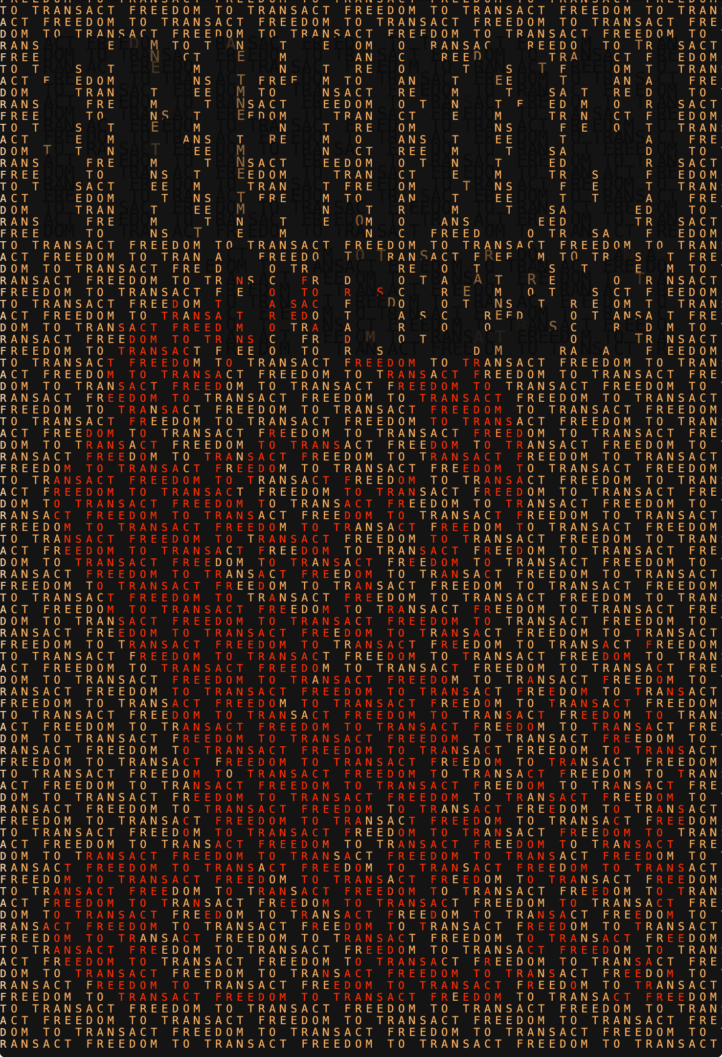Nakamoto Freedom (6529er 6529 Meme Card ReMeme)