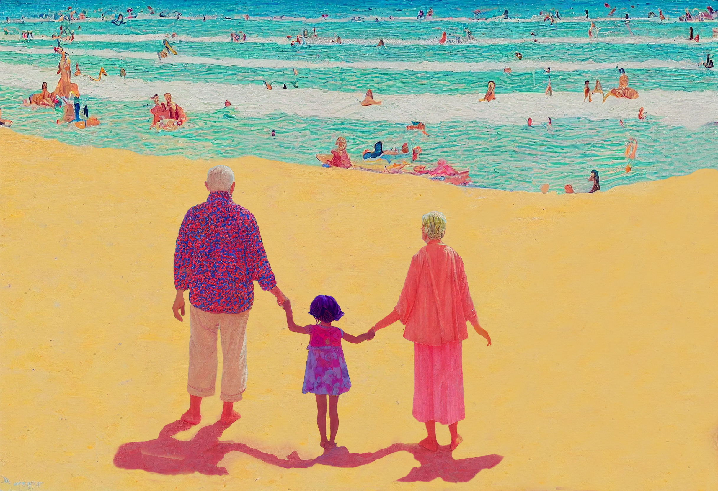 The ocean