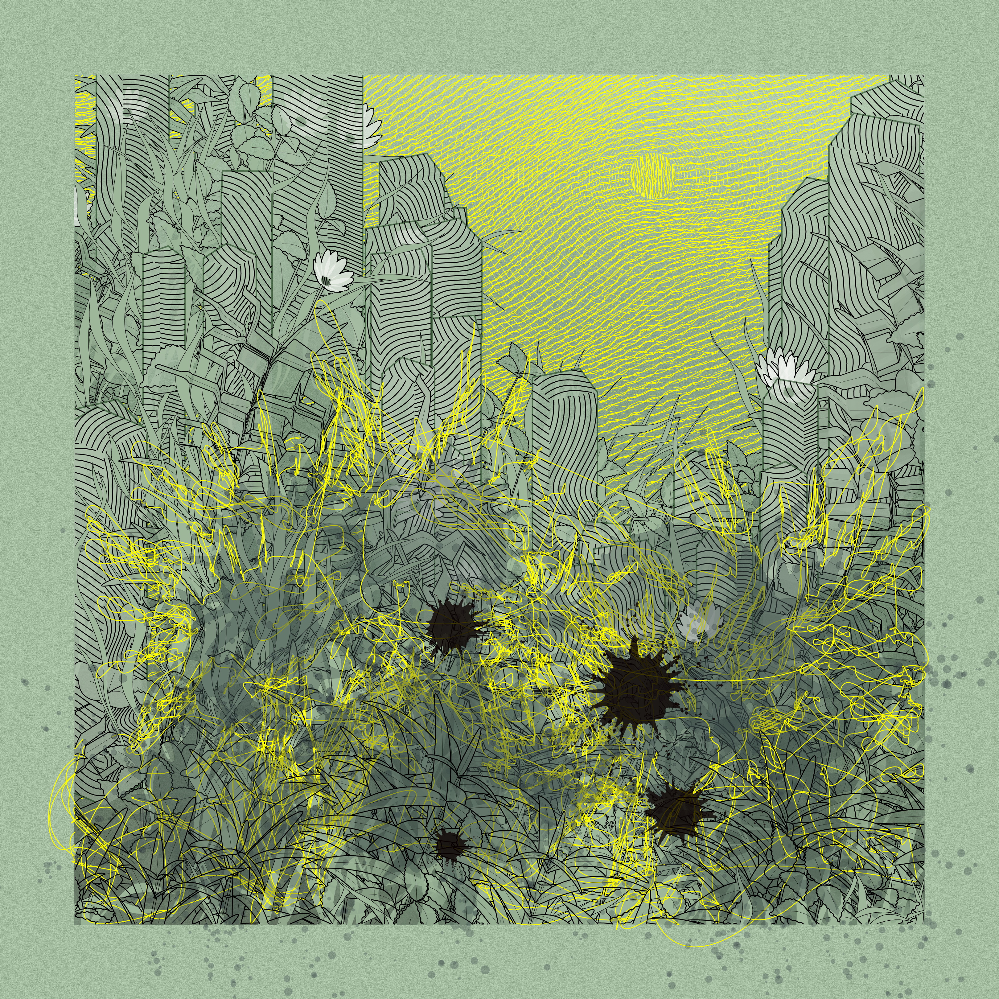 Landscape with Carbon Capture #8590