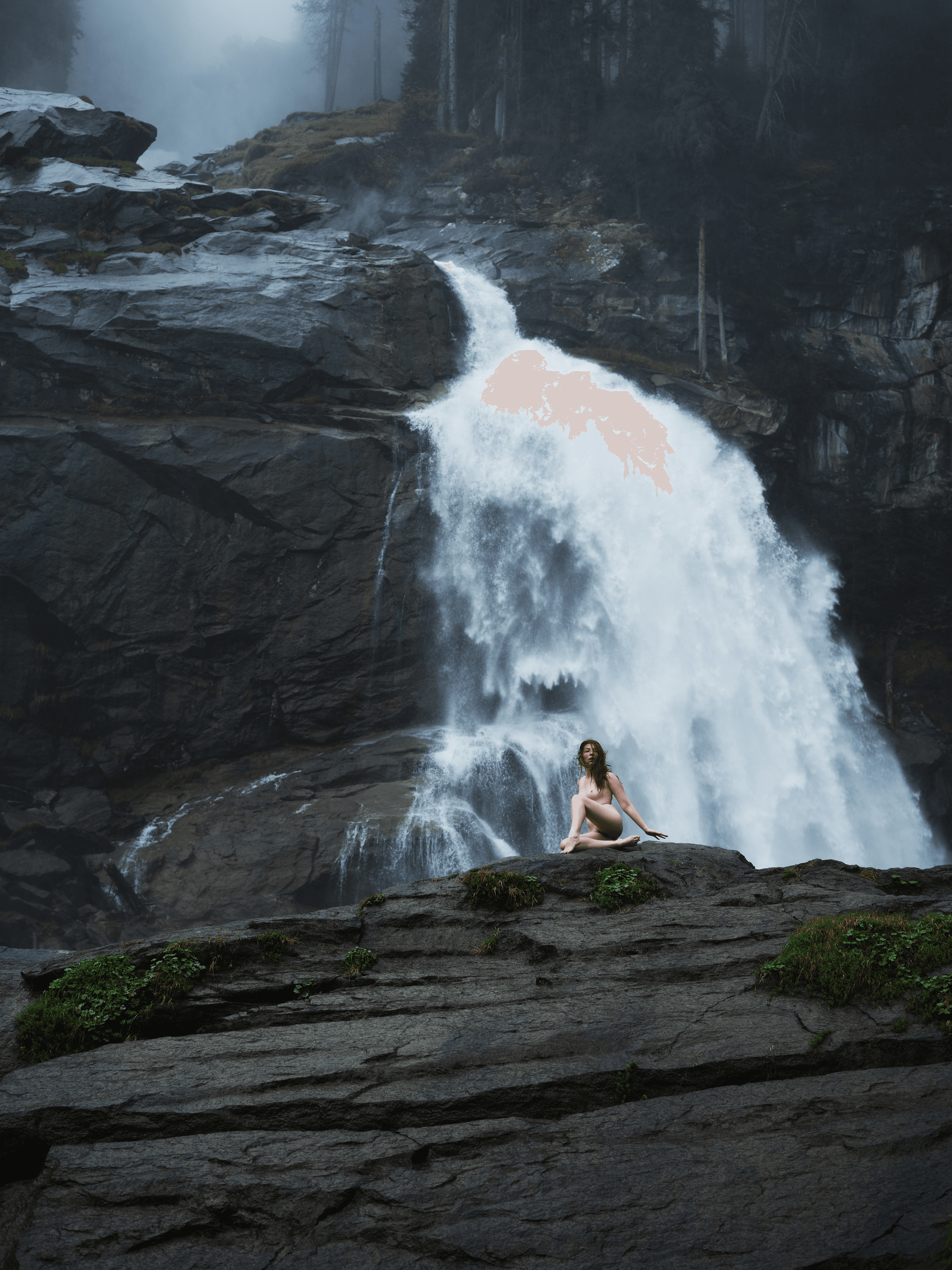 Autumn waterfall 88/100