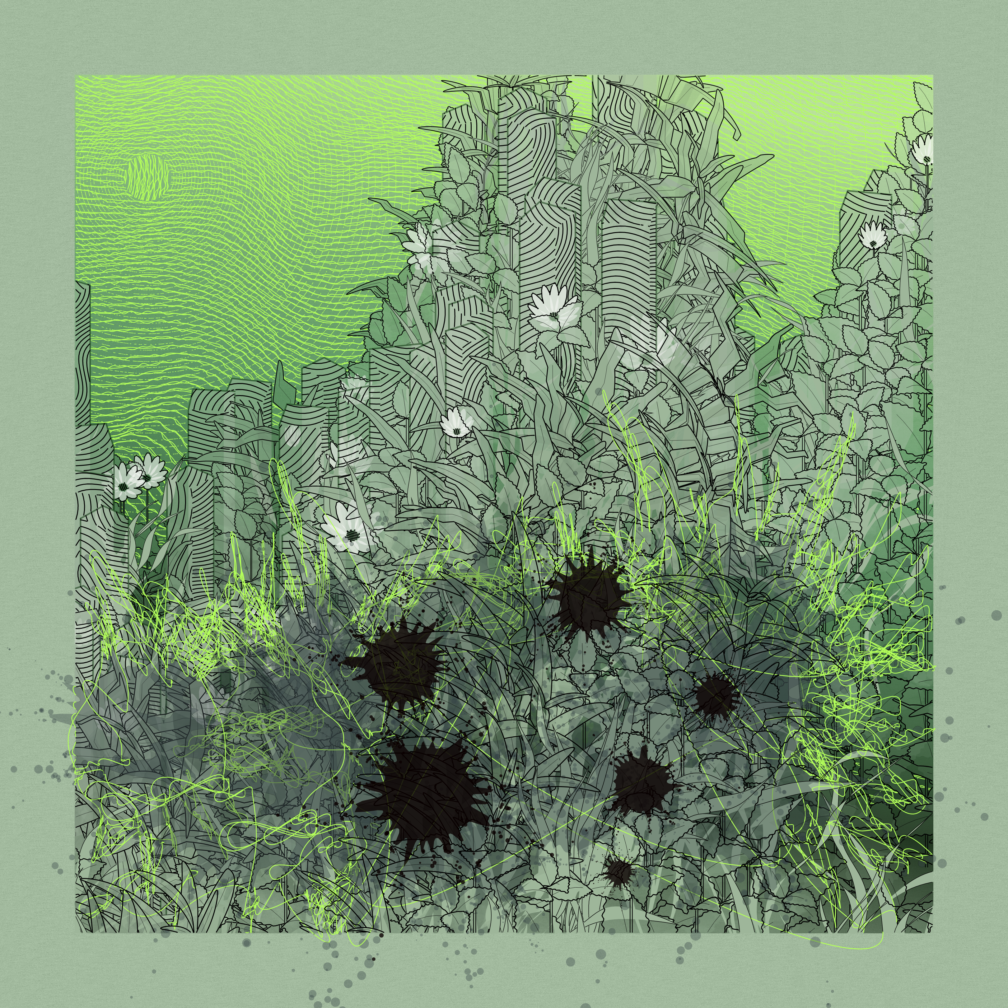 Landscape with Carbon Capture #5887