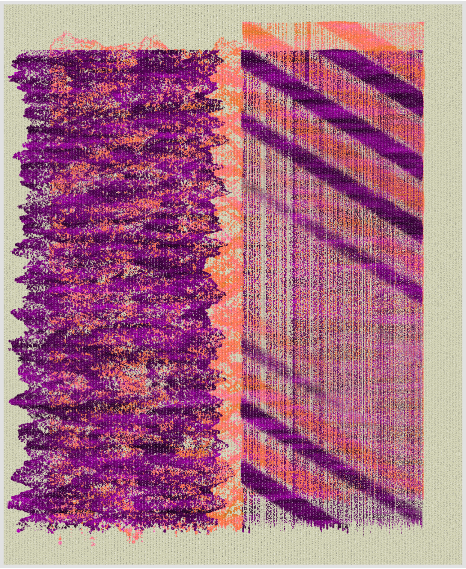 Stains on a Canvas #237