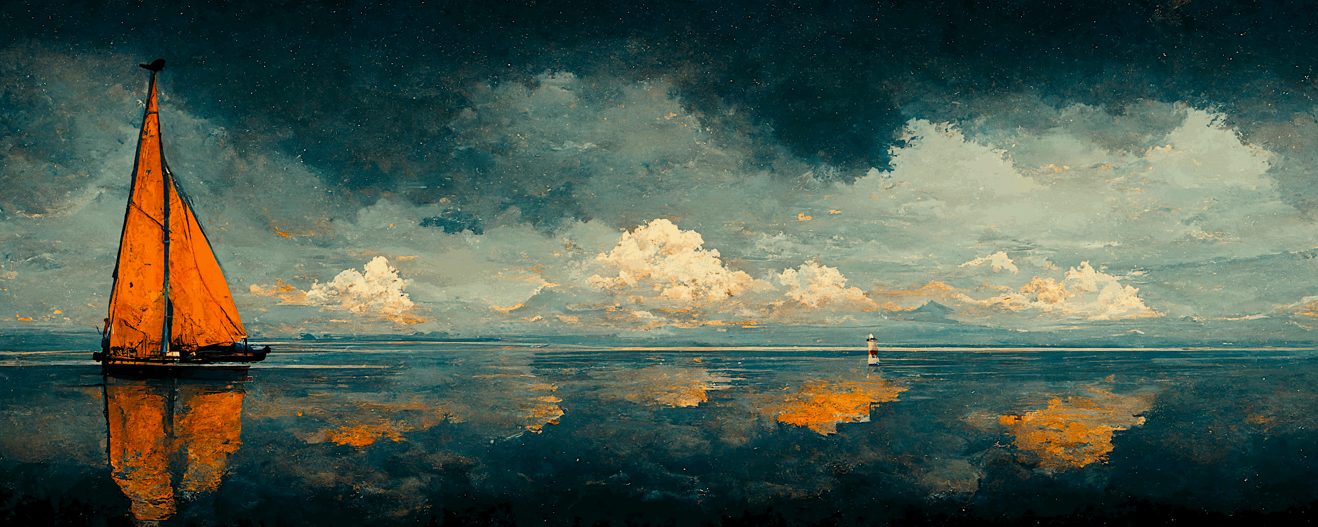 Golden Hour (calm voyage)