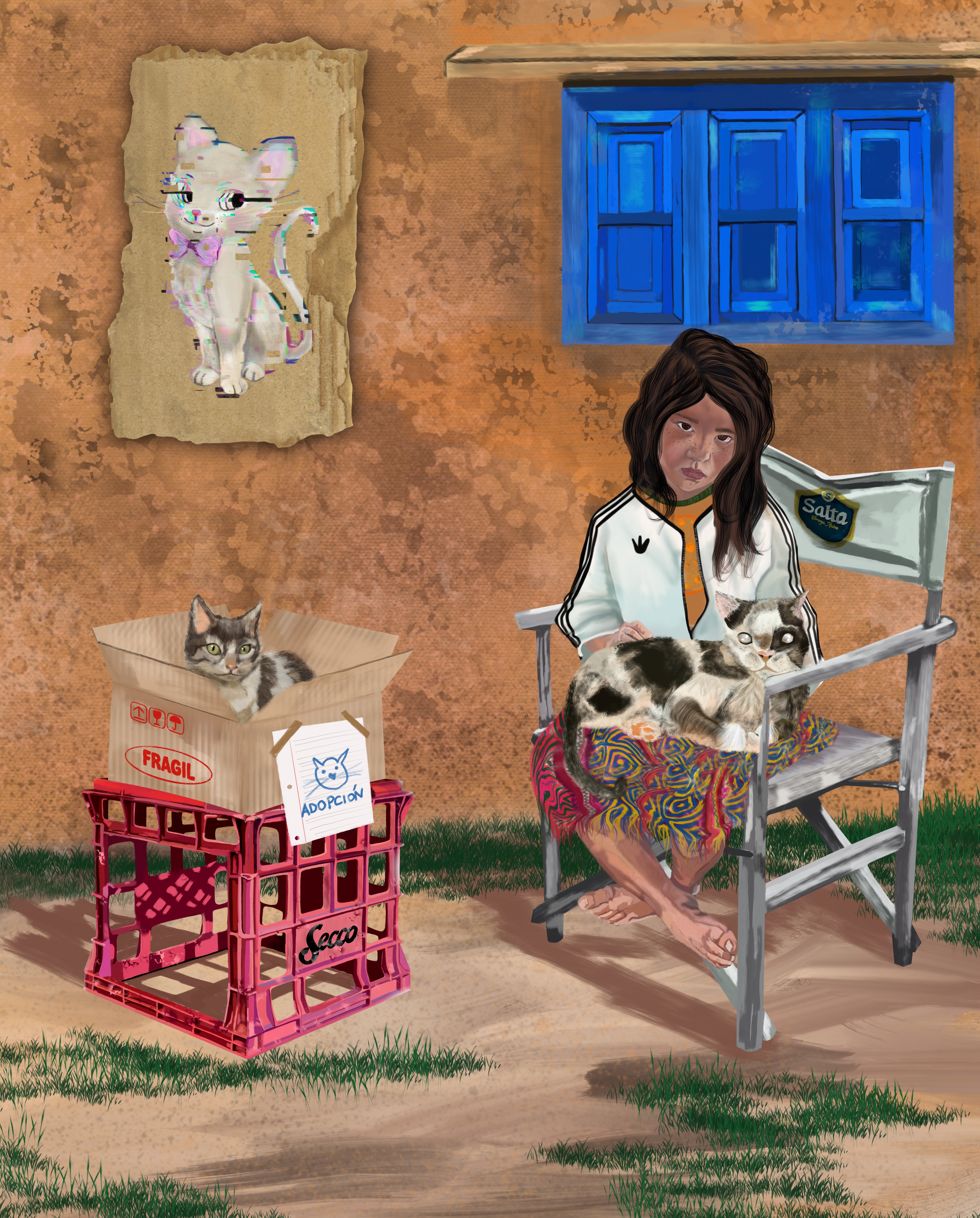 Shadows of a cliché: Cat