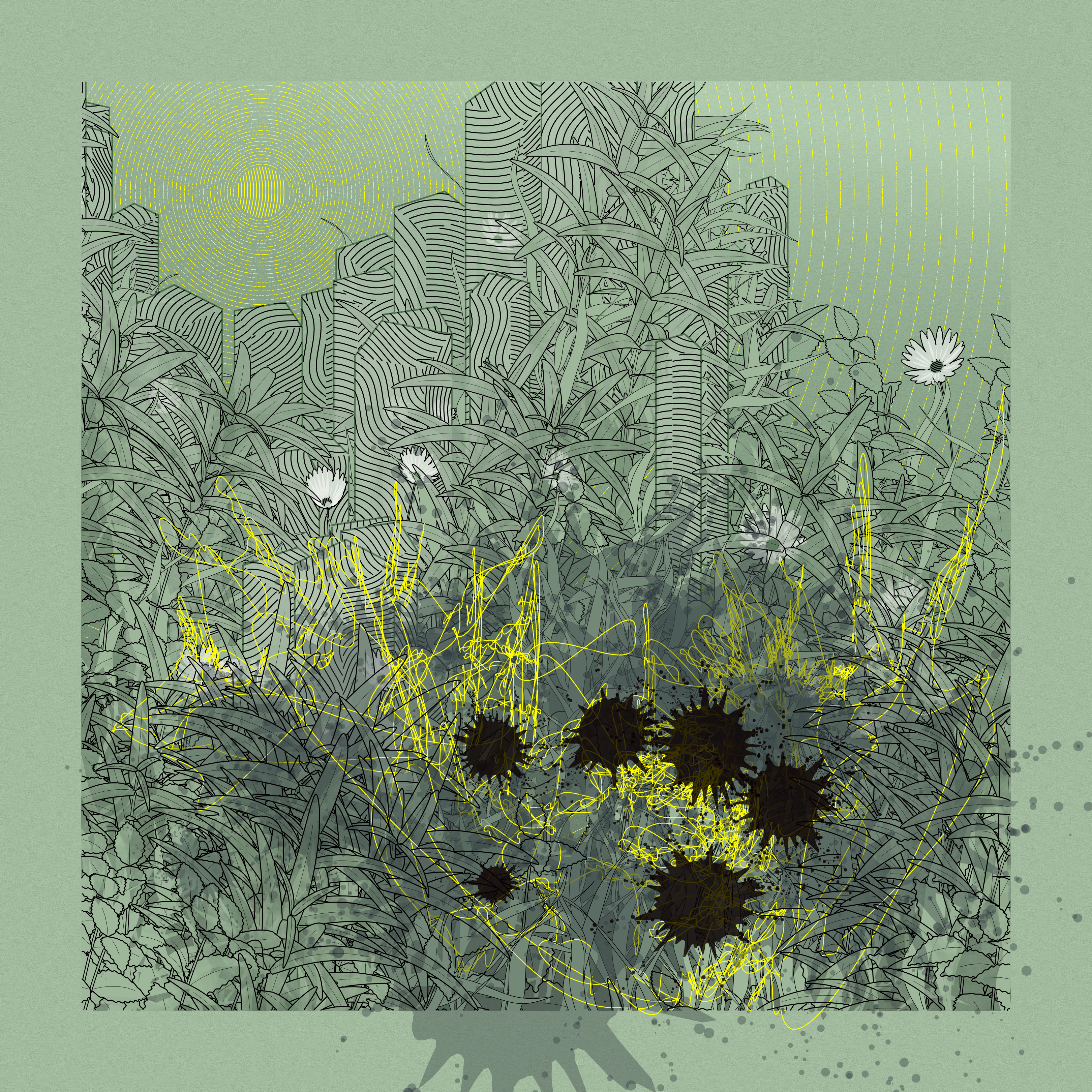 Landscape with Carbon Capture #3998