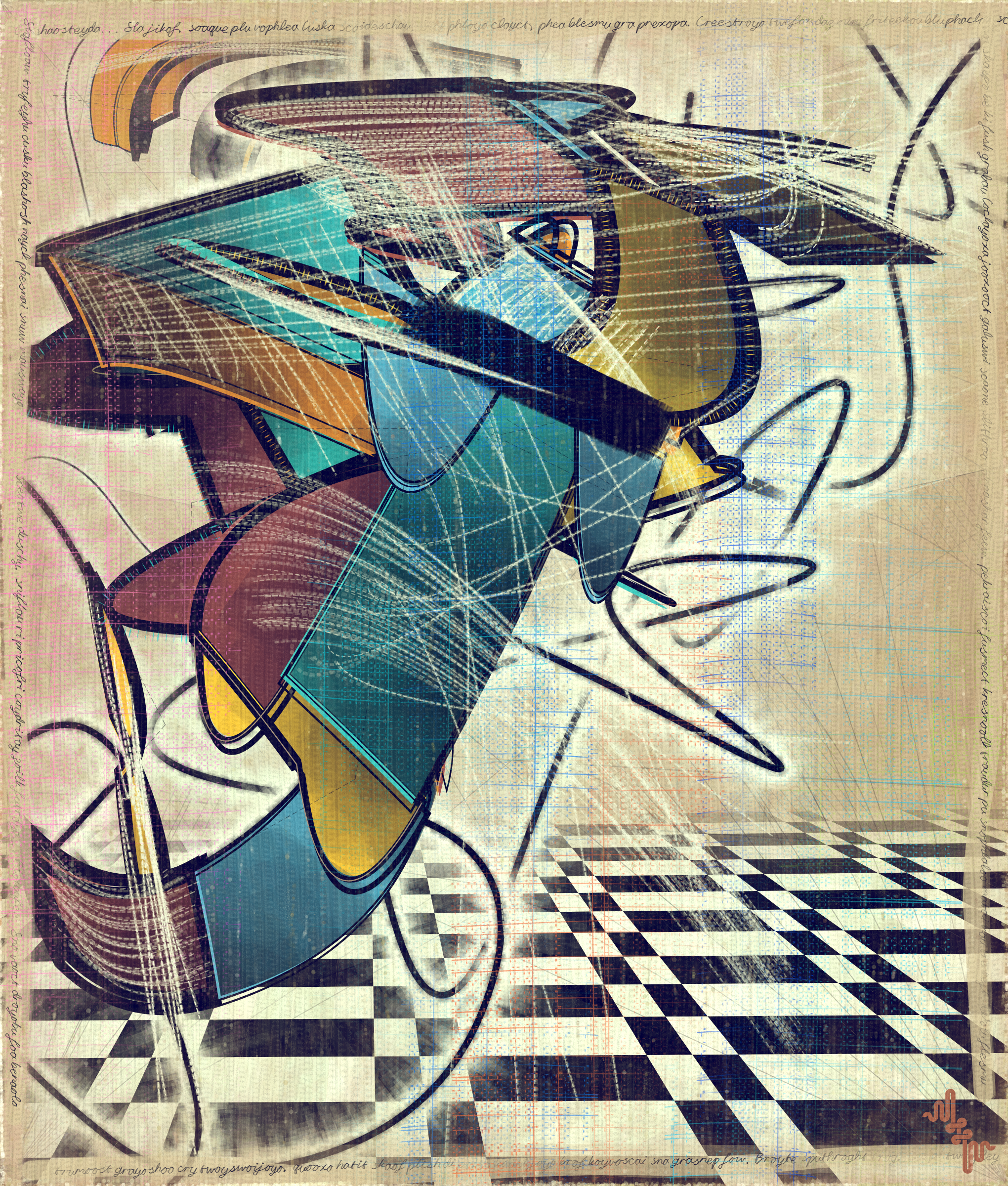 Amplitudes of Canvas #519