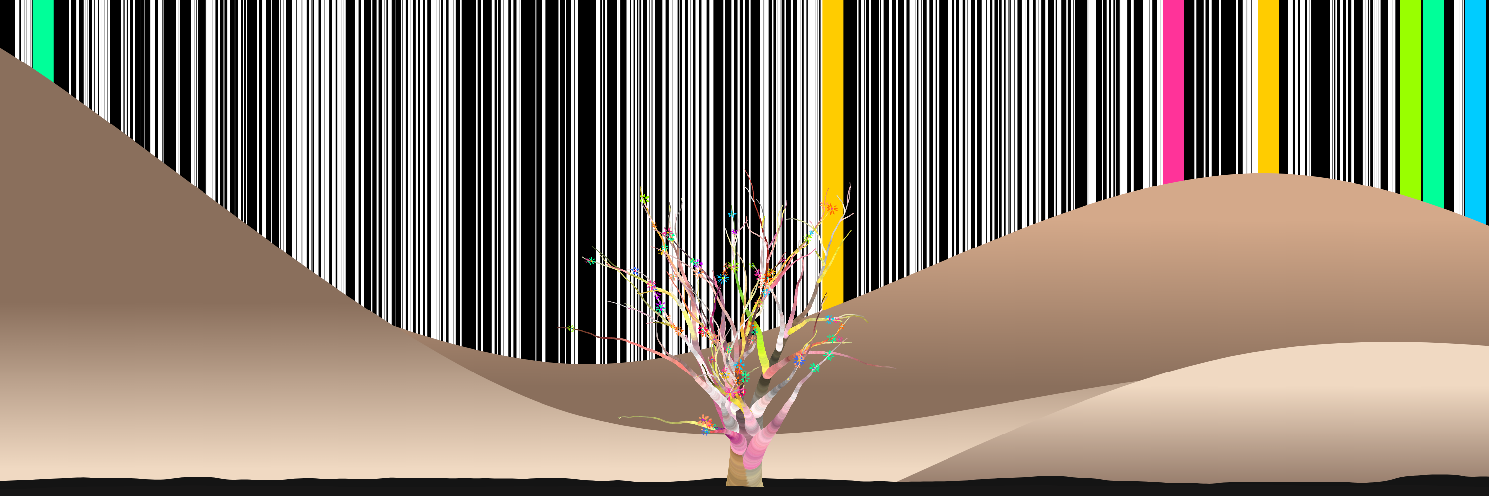 Coded Flowering Banner #057