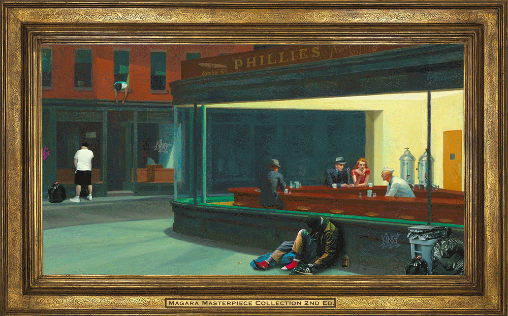 Edward Hopper - Nighthawk [Magara 04/2ed]