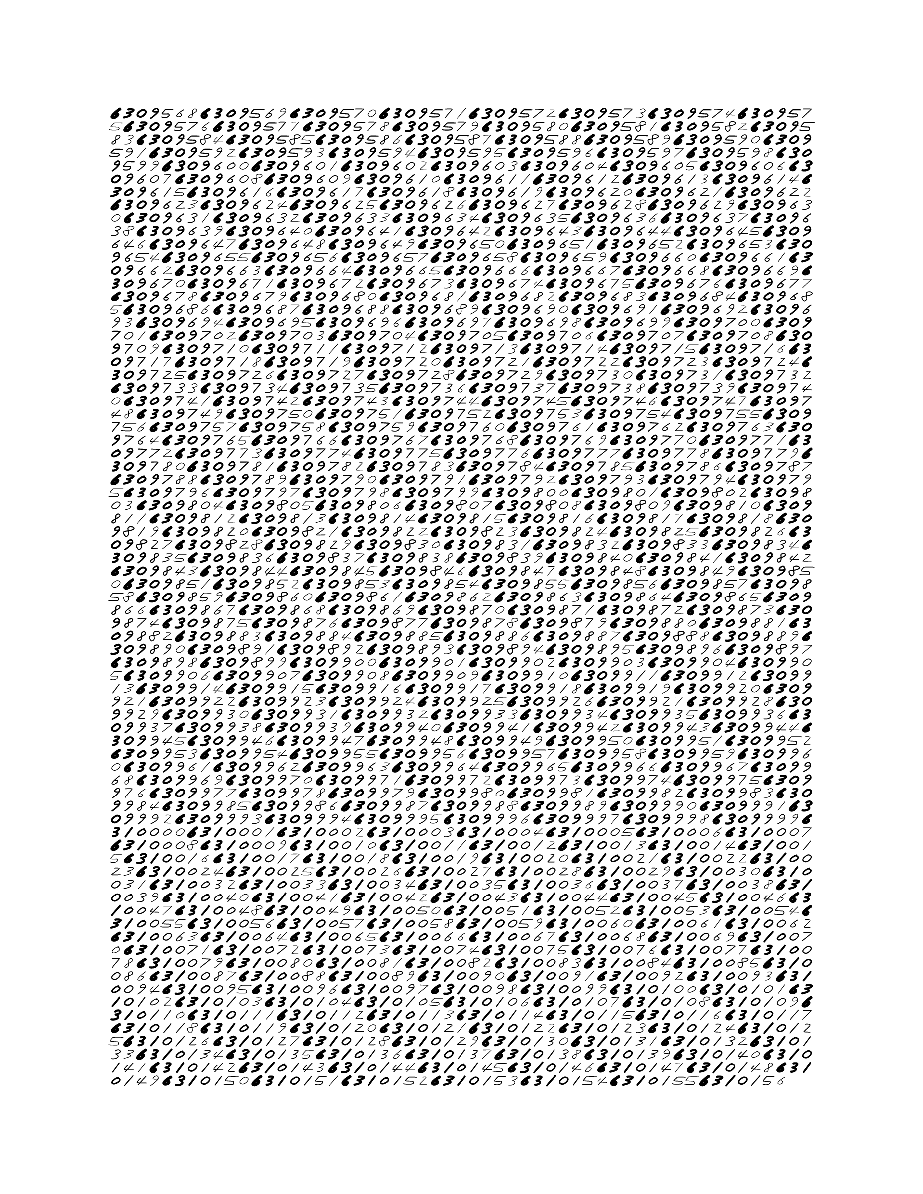 Endless (5,607,250 to Infinity) #2392