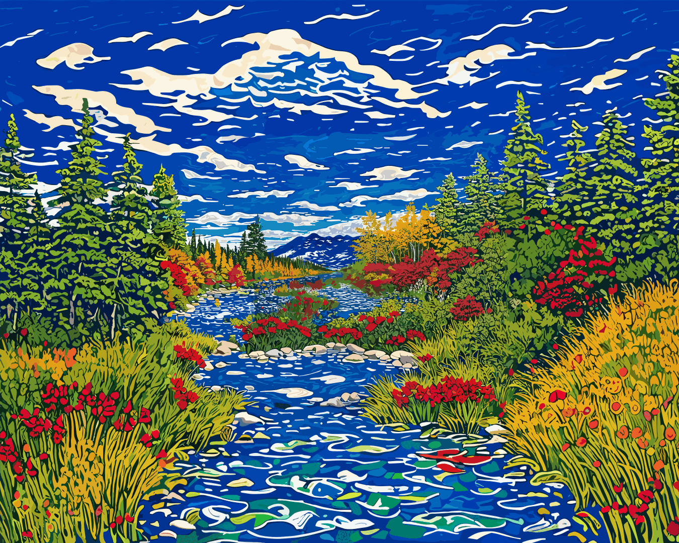 Finding A Soft Landing (Animated GIF Fly-In)