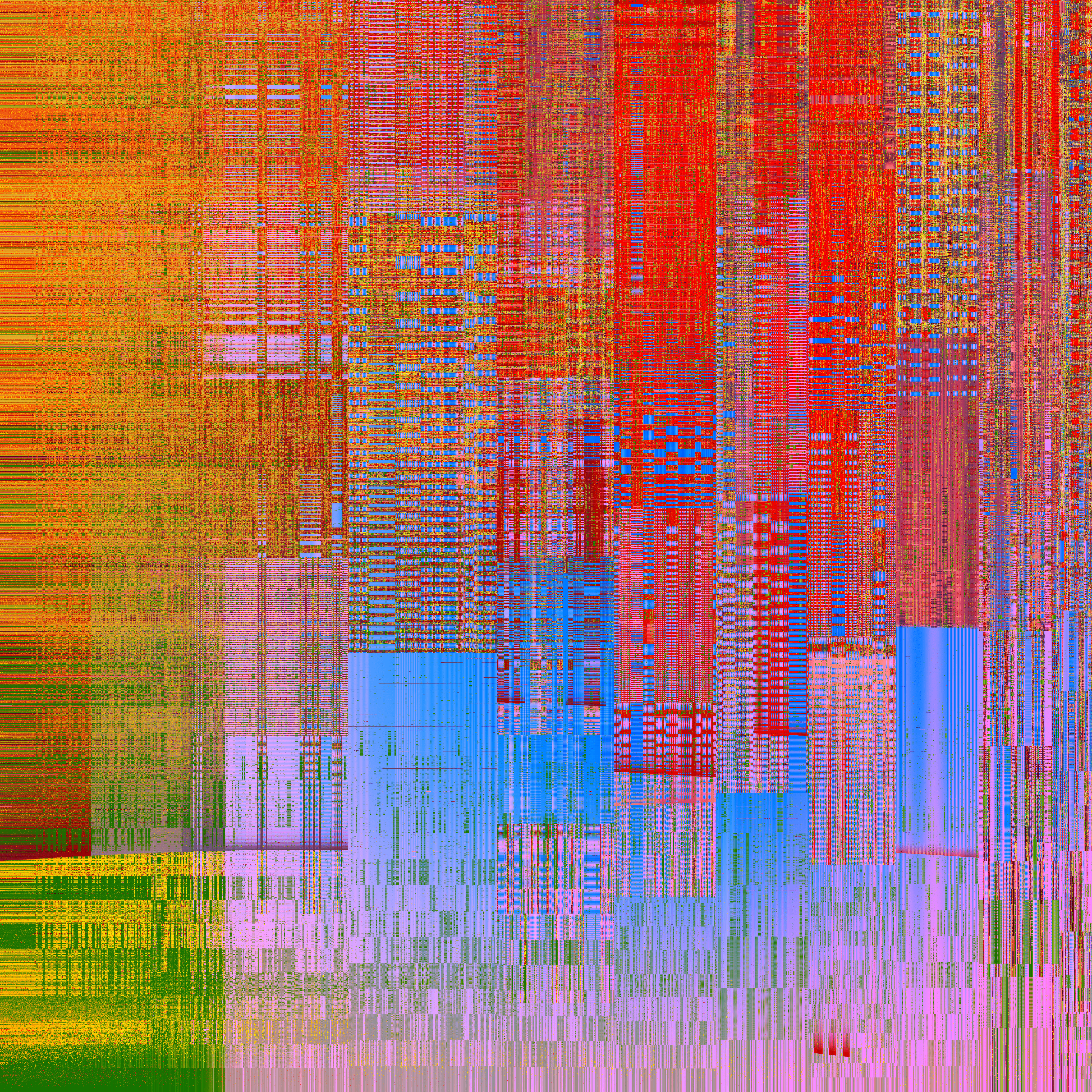 block study / woven skyline 