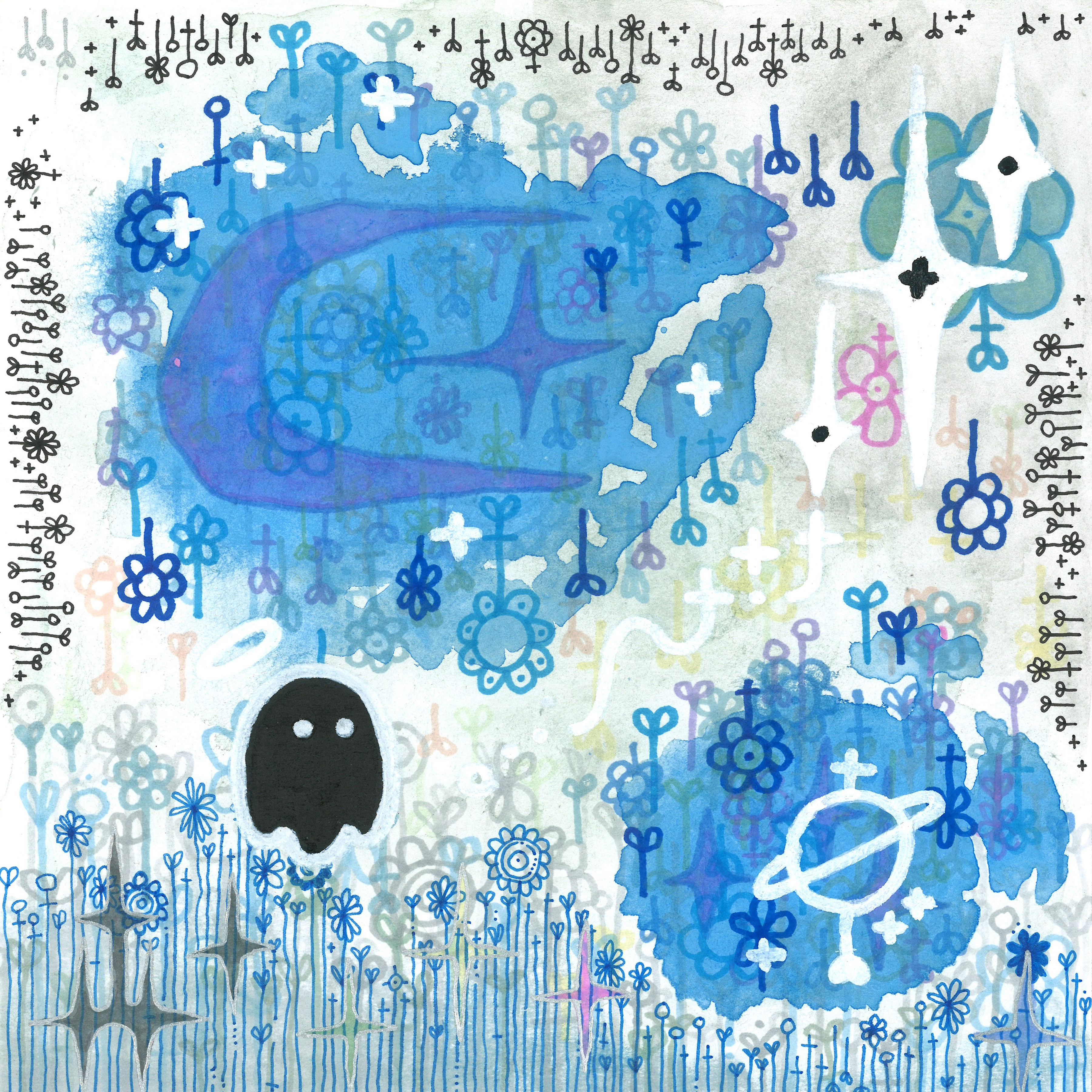 contemplation xvx // himmel blau