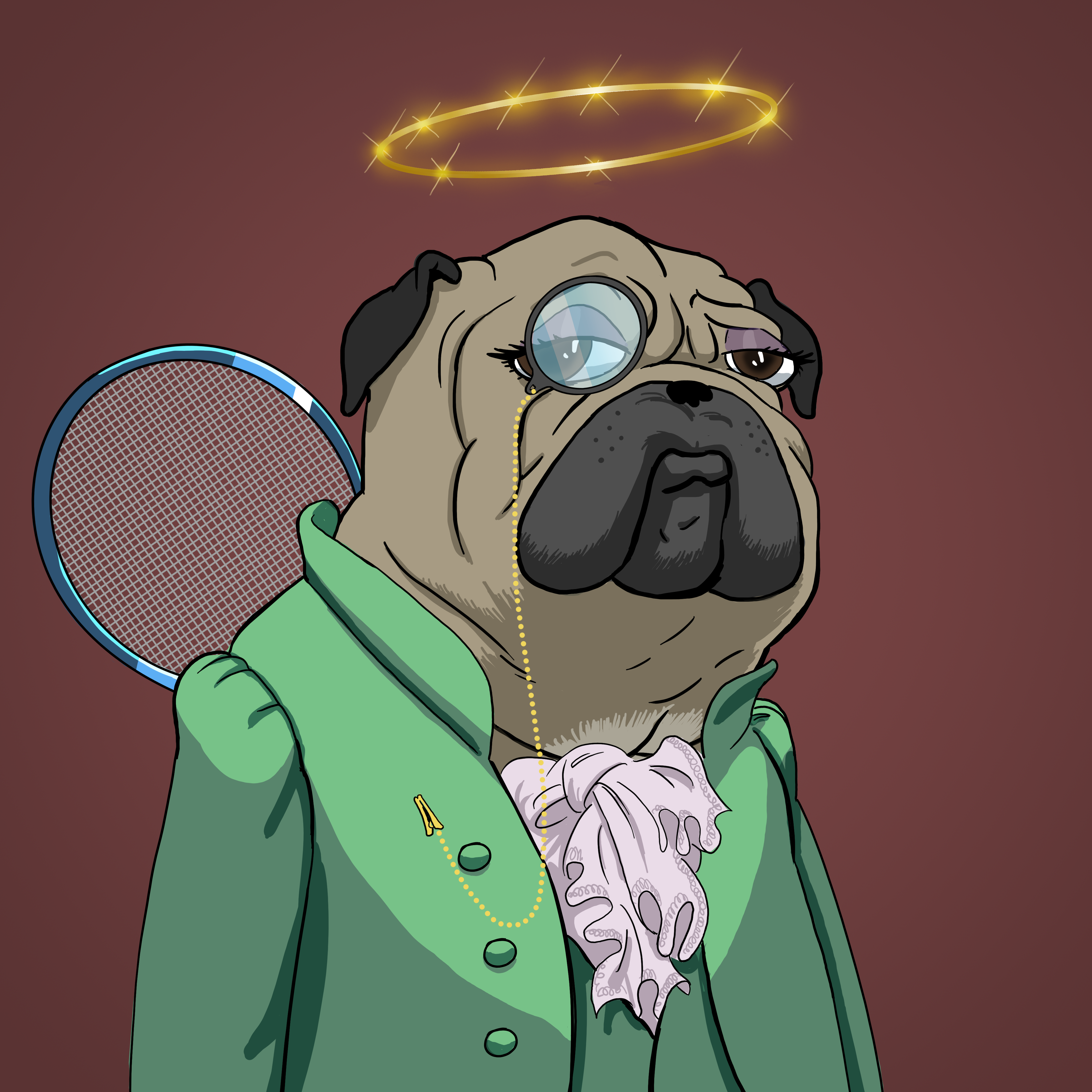 Zoebelle Barkington, the Pug