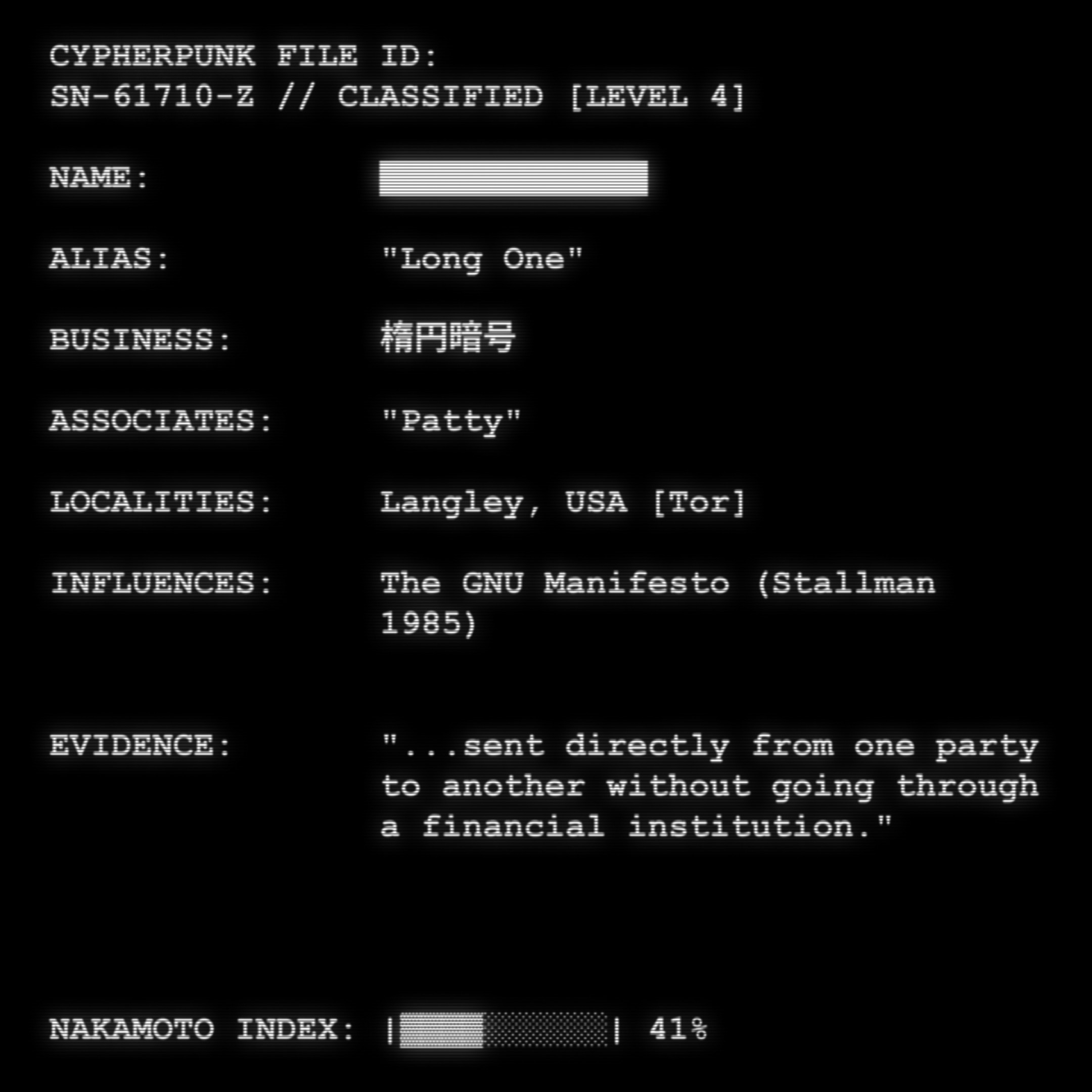 CYPHERPUNK FILES #5386