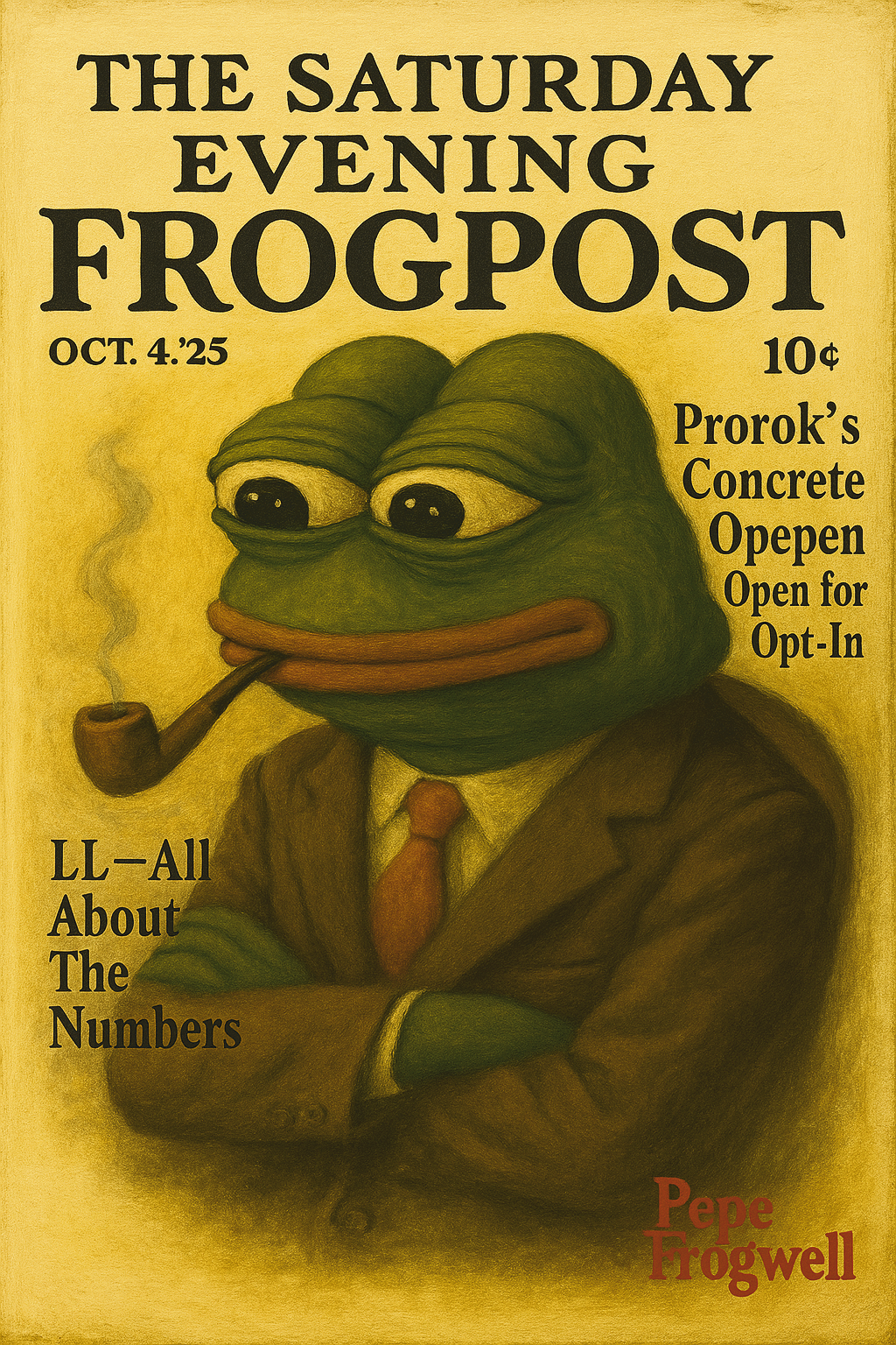 The Saturday Evening Frogpost #1