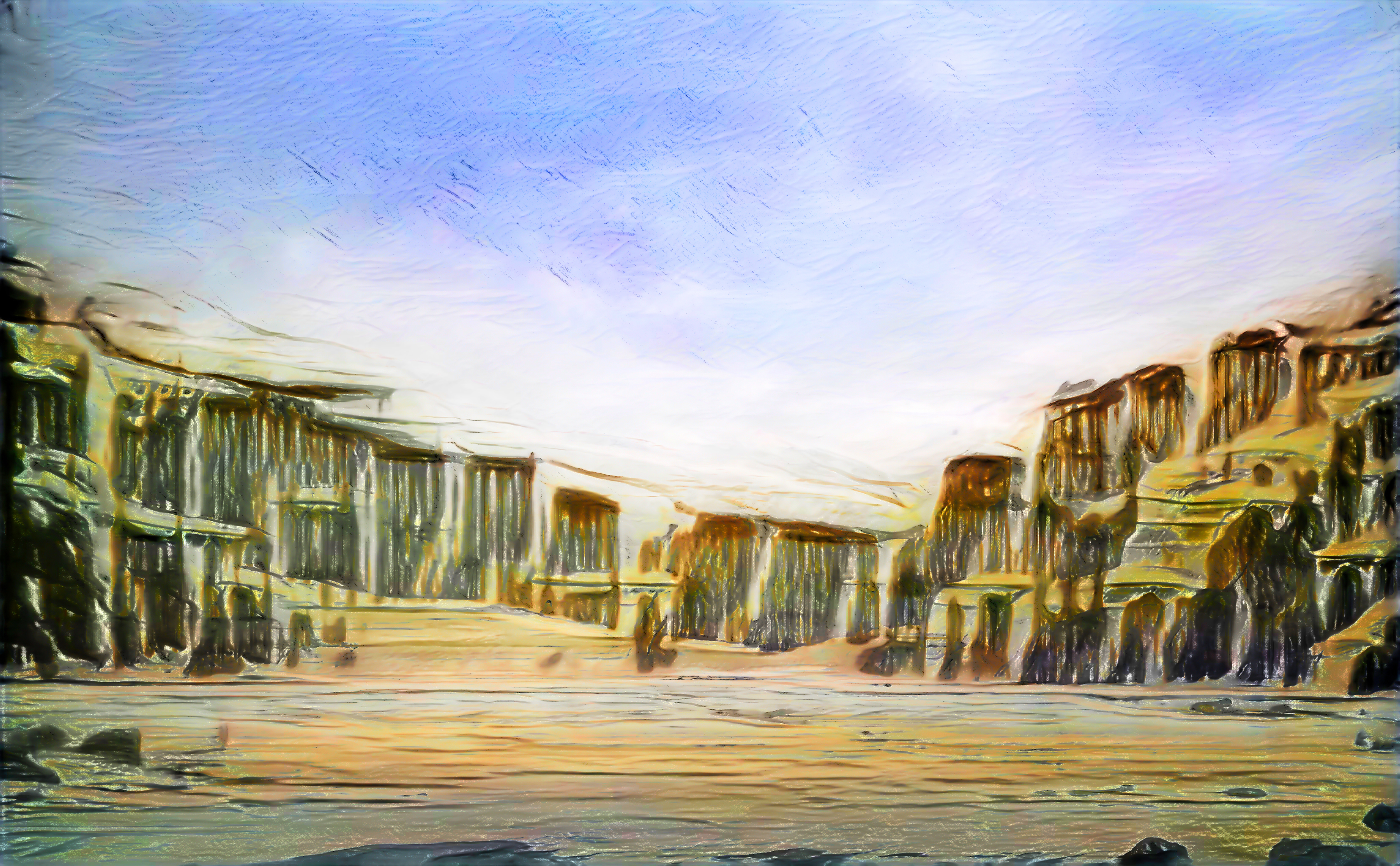 Imaginary Ruins of a City Imagined