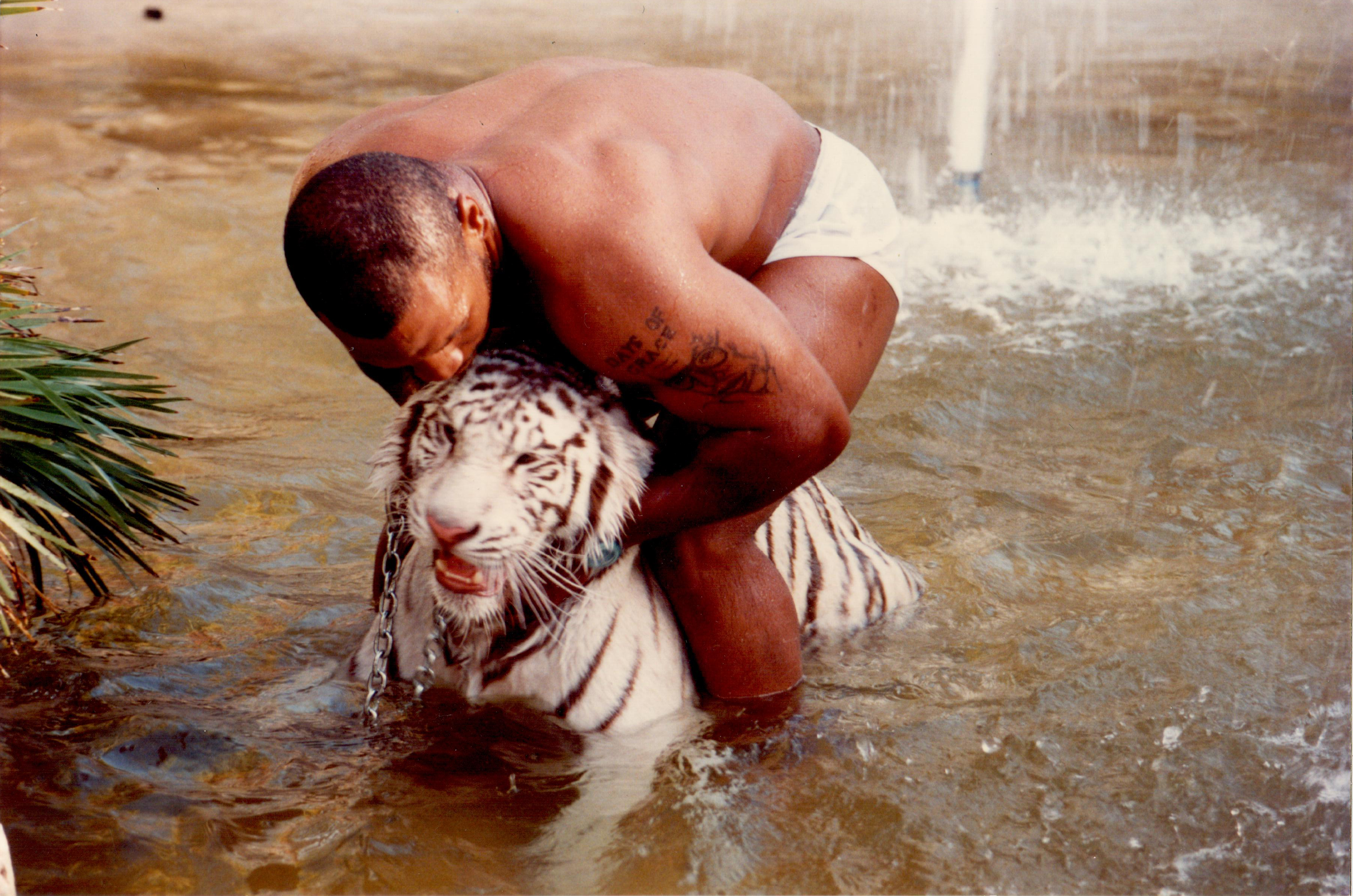 Mike Tyson & Pet Tiger