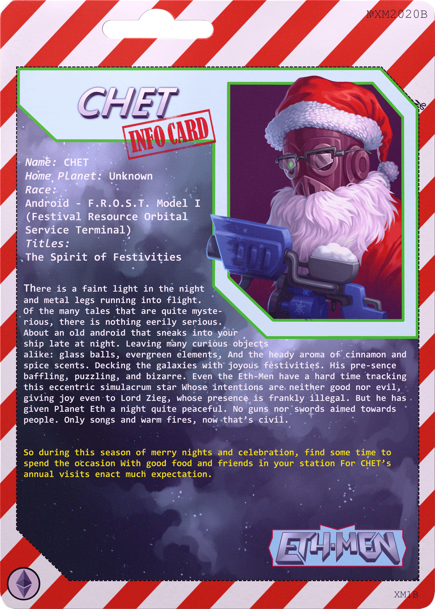 ETH-MEN/Chet/№XM2020/1st edition