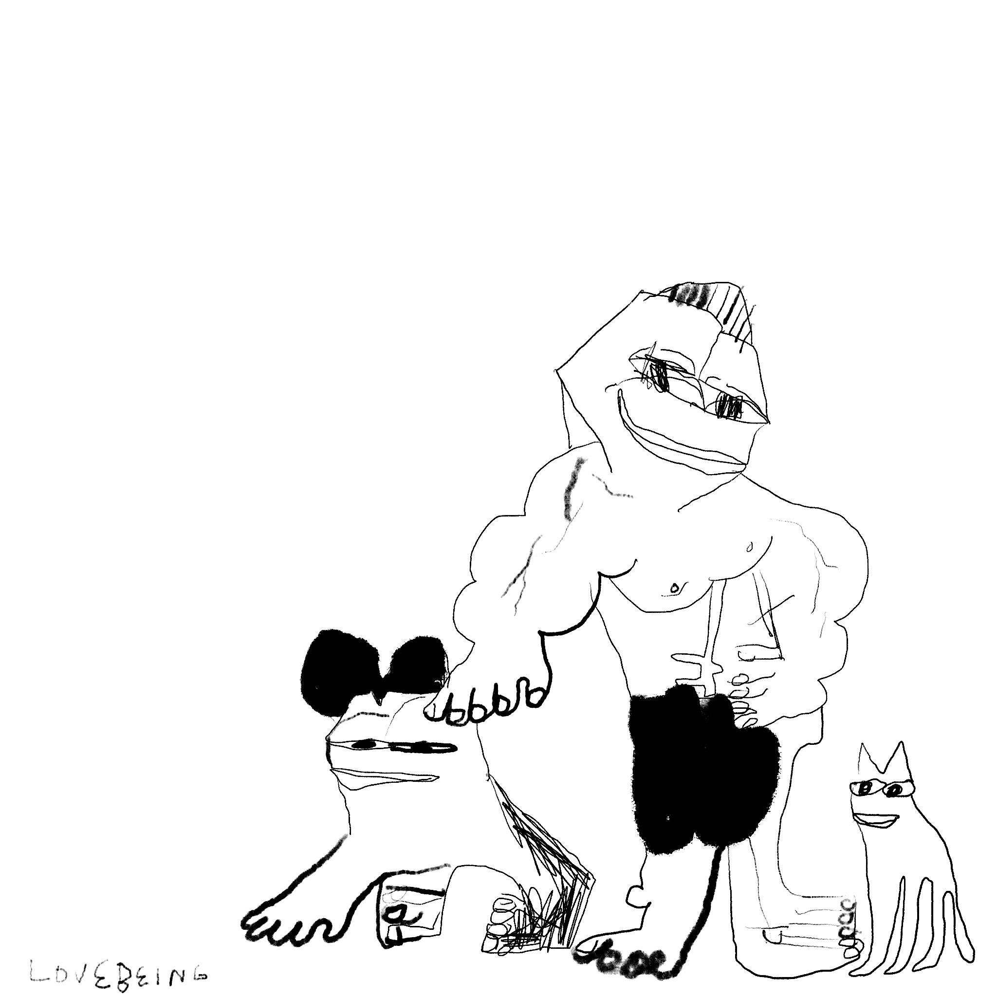 after a cheeseburger with my frenz