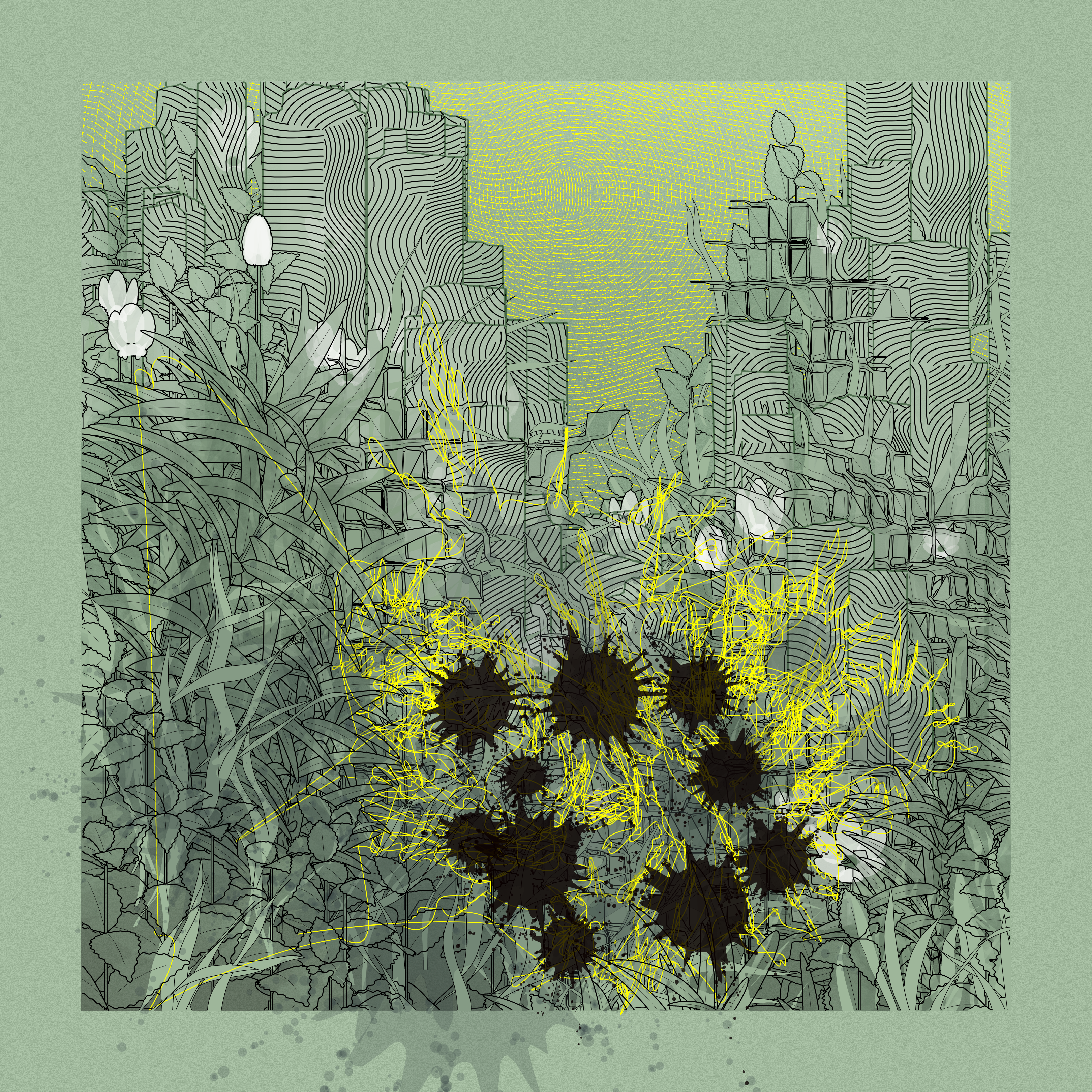 Landscape with Carbon Capture #4476