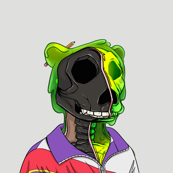 Zombie Okay Bear #3512