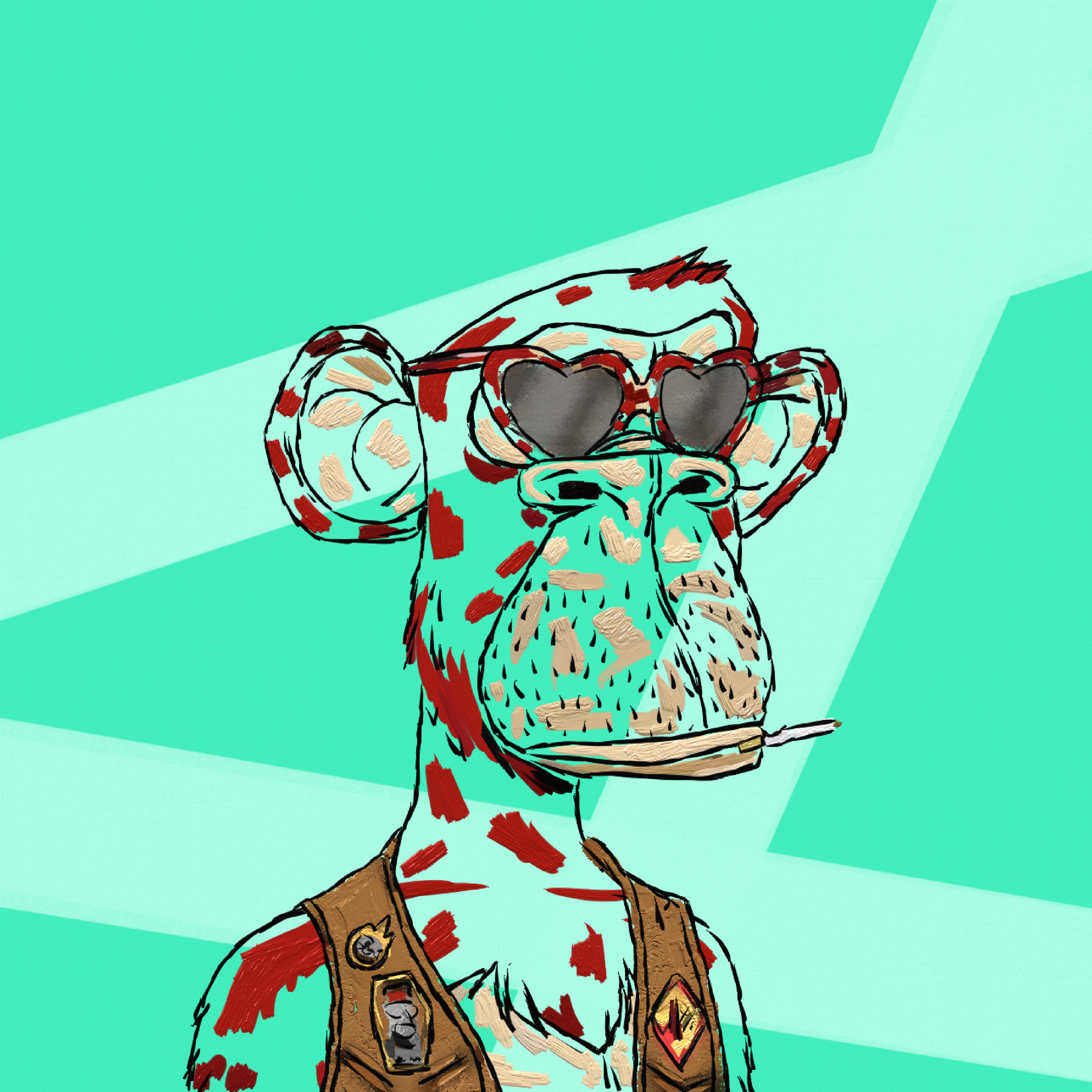 Bored Ape Beach Hut #8347