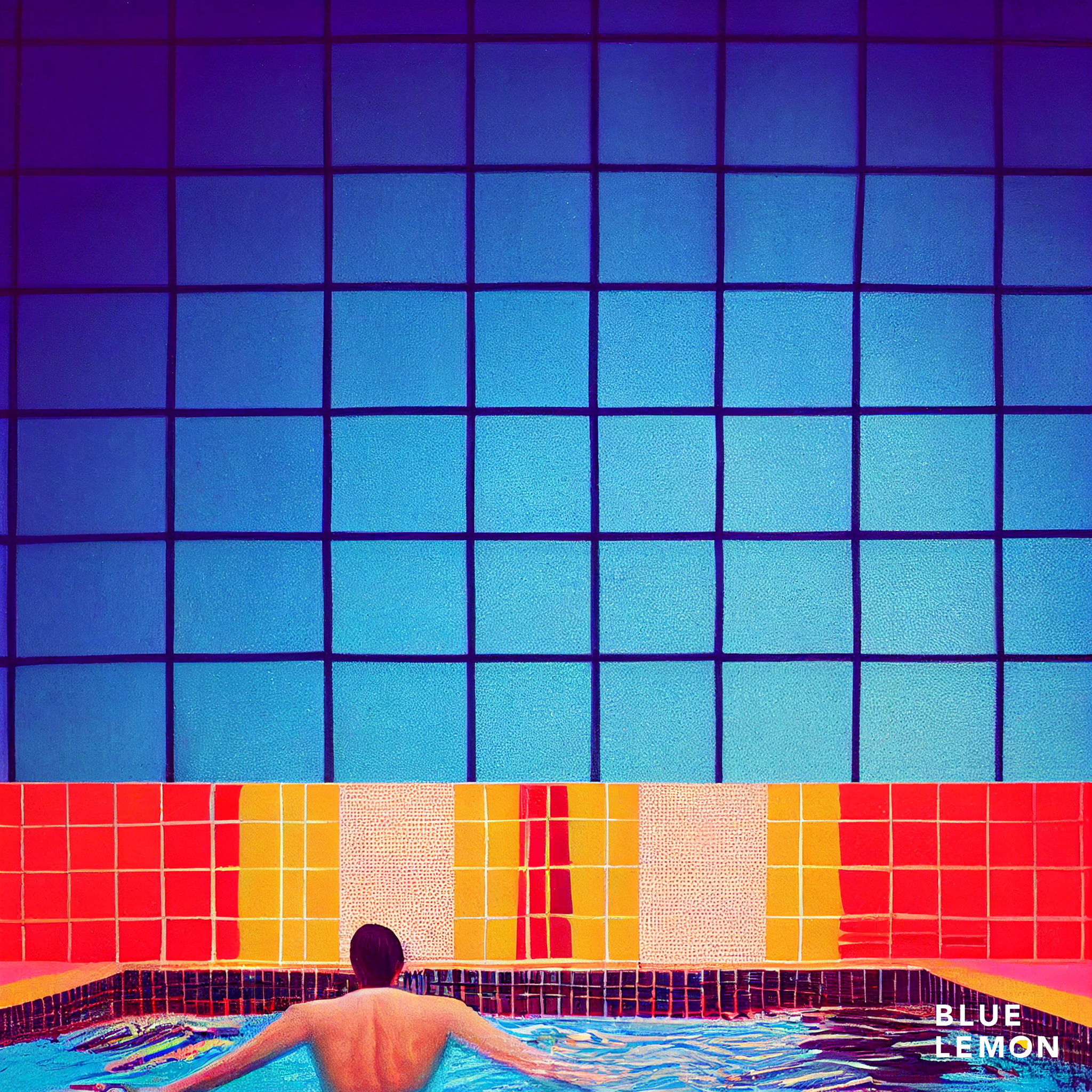 Pool with a figure