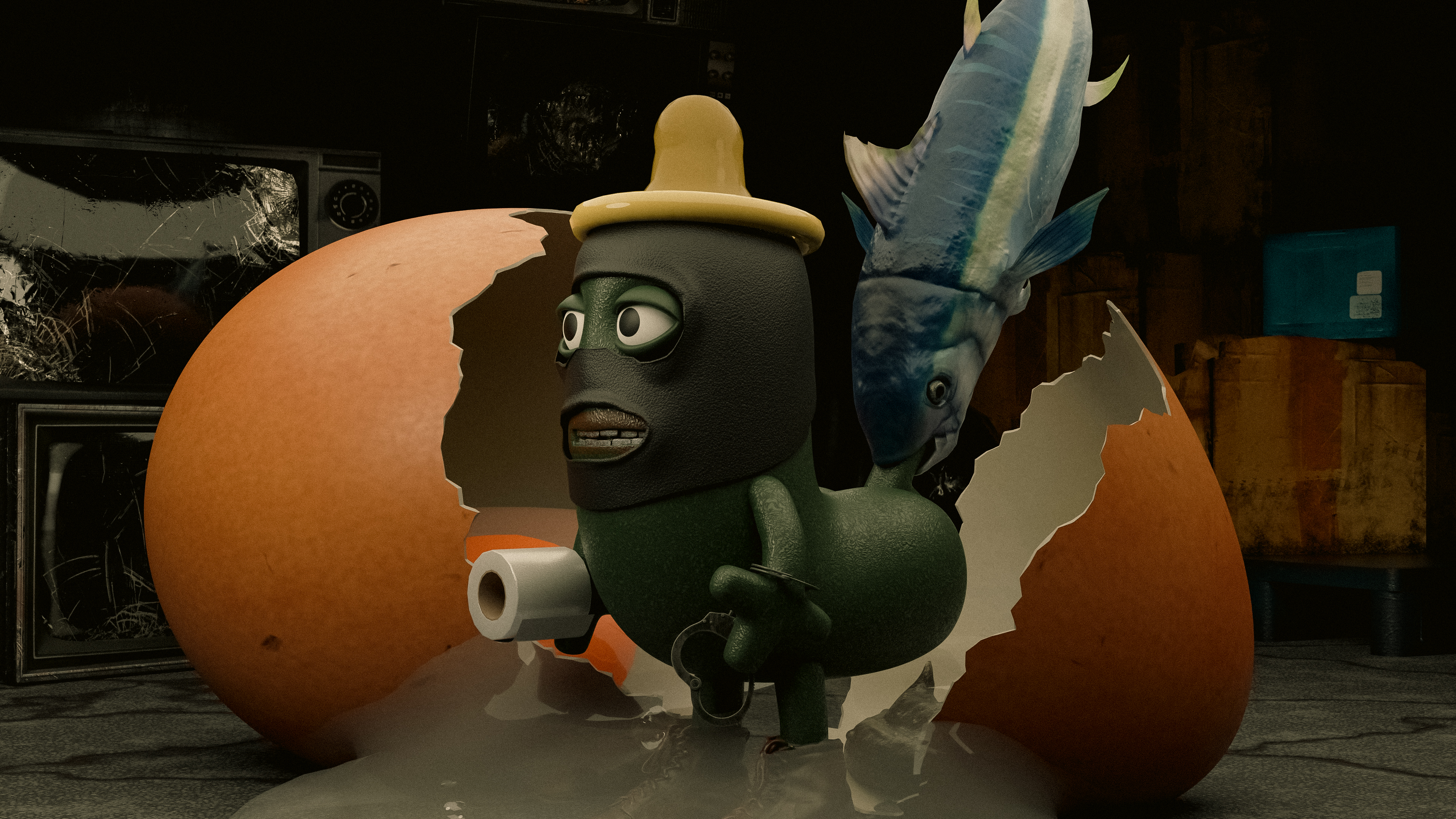 NSFW Crypto Pepe Dick Butt