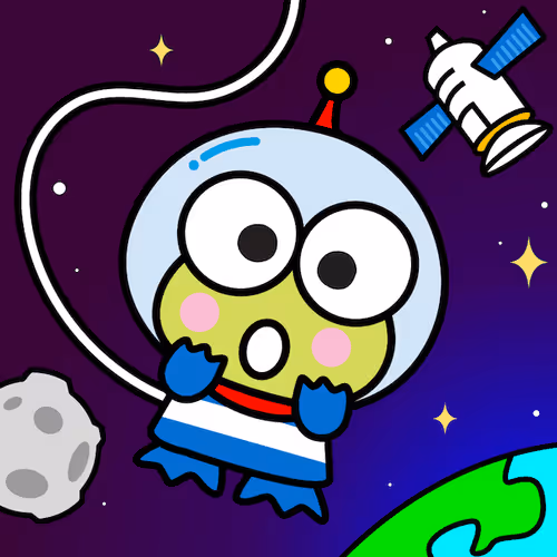 Keroppi to the Moon!