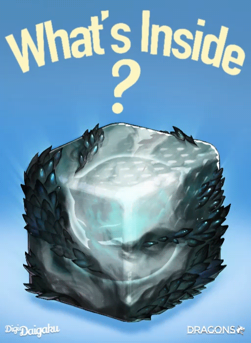 DigiDaigaku Dragon Eggs #2132 - Pre-Reveal