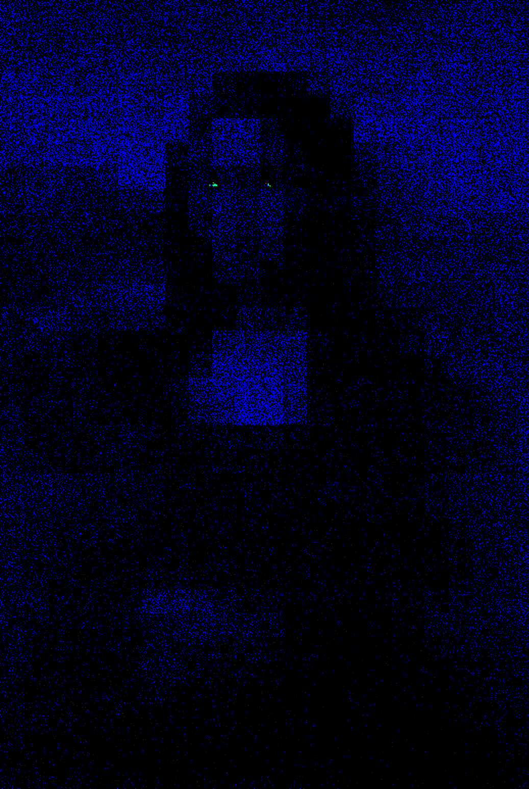 mona with green eyes