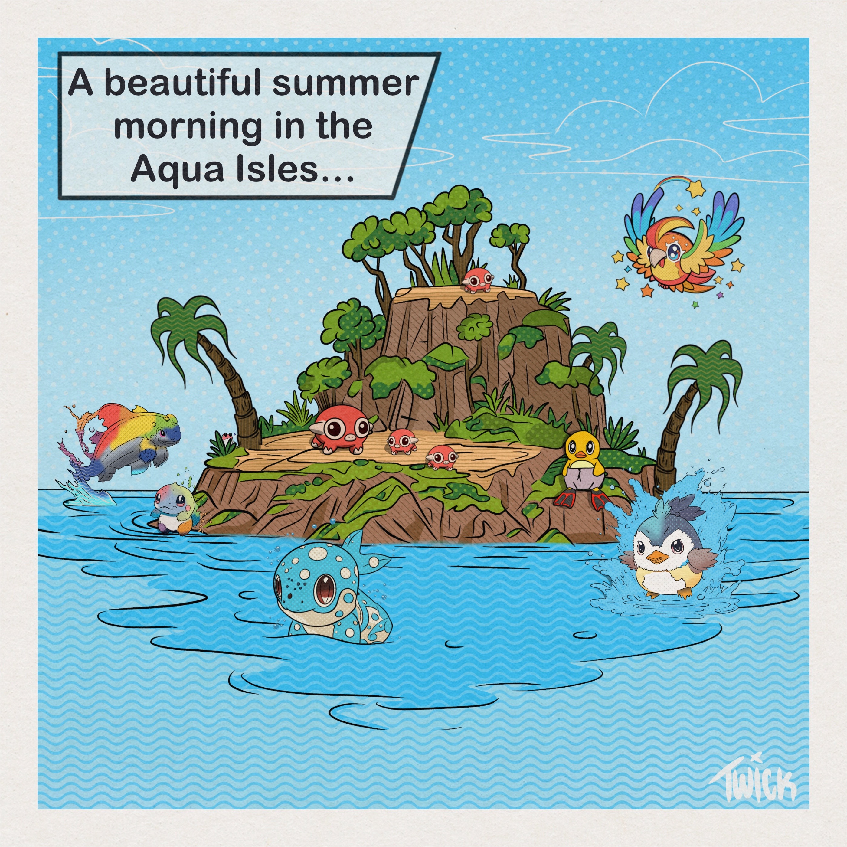 Location Lore #3-The Aqua Isles